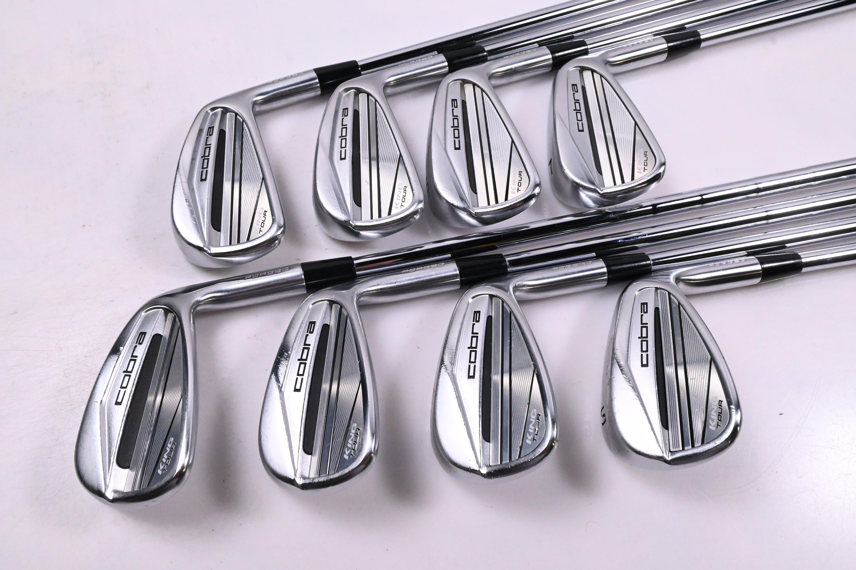 Cobra King Tour 2023 Irons / 4-PW+GW / Regular Flex KBS Tour Lite Shafts