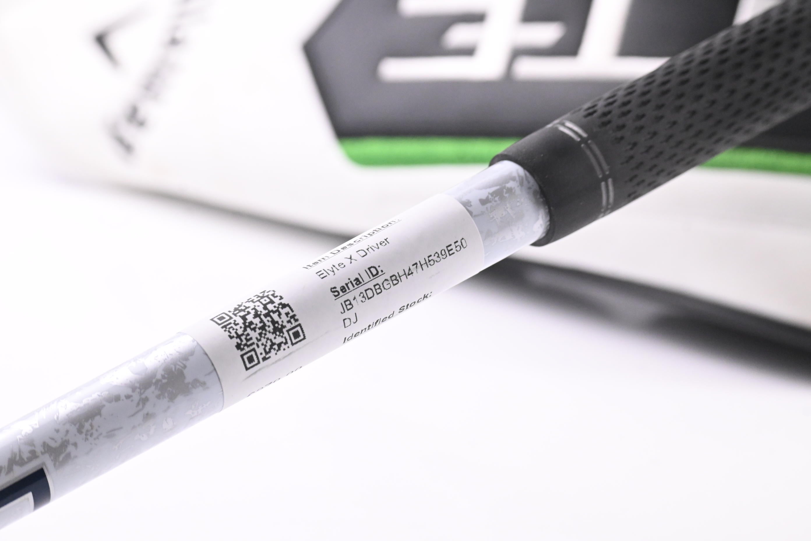 Callaway Elyte X Driver / 12 Degree / Regular Flex Project X Denali Charcoal 50