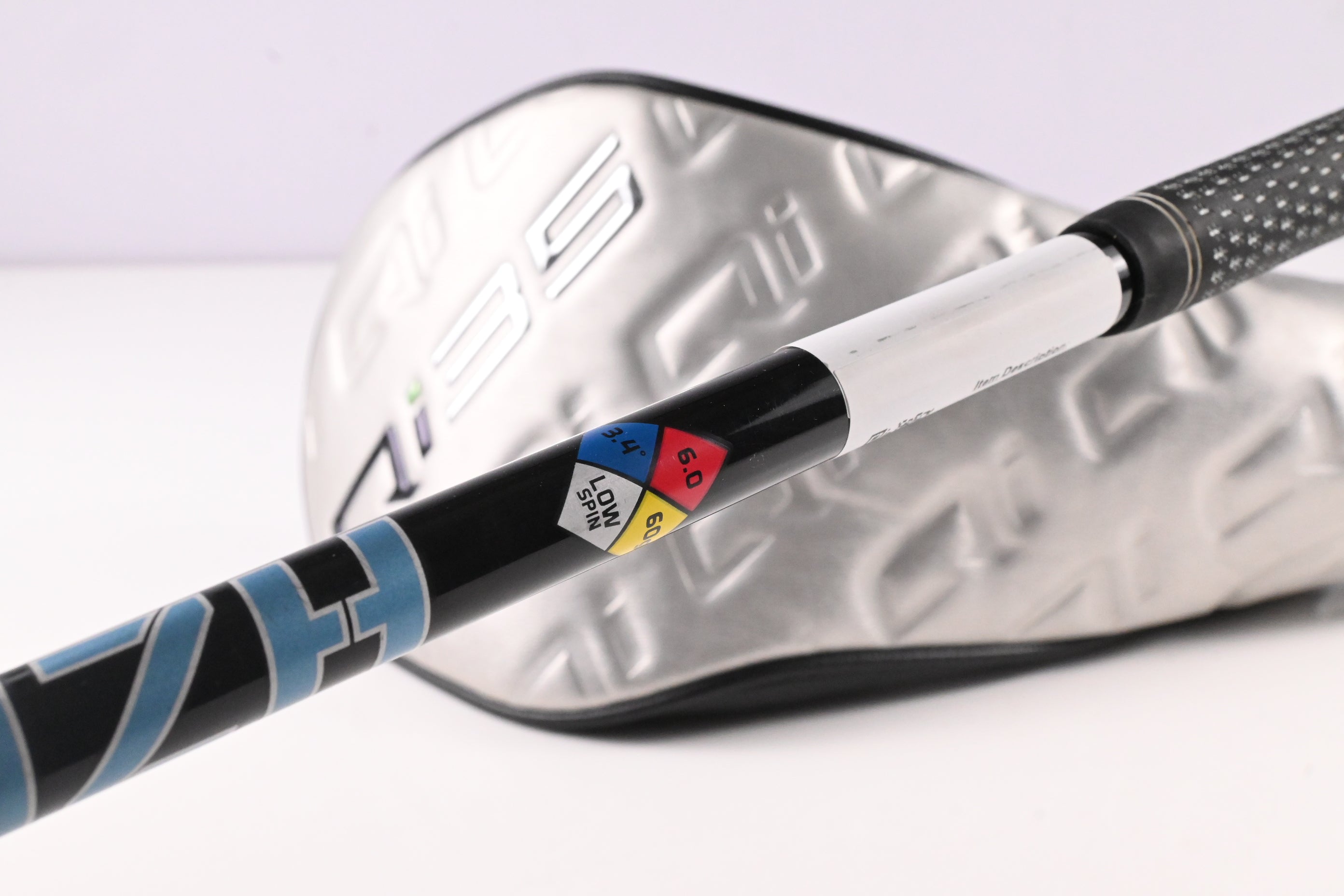 Taylormade Qi35 LS Driver / 9 Degree / Stiff Flex HZRDUS Smoke Blue RDX 60 Shaft