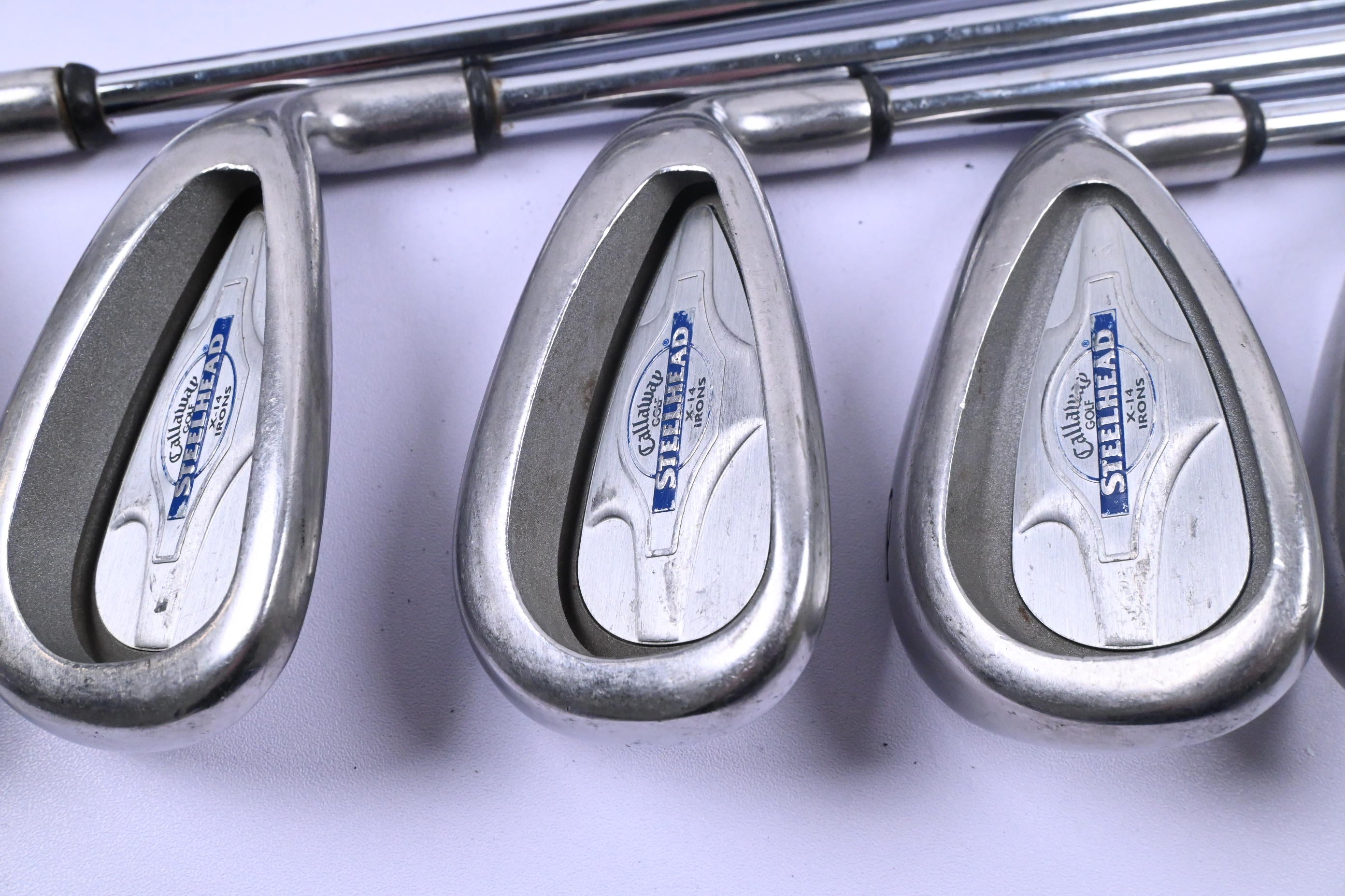 Callaway X-14 Irons / 3-PW+SW / Regular Flex Callaway Steelhead Shafts
