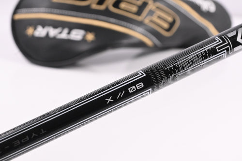 Left Hand Callaway Epic Max Star #3 Wood / 15 Degree / X-Flex MMT 80 Shaft