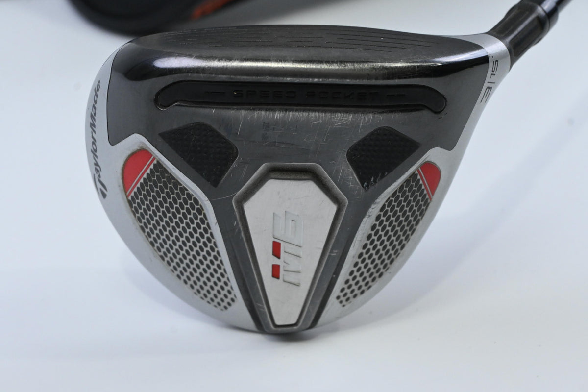 Taylormade M6 #3 Wood / 15 Degree / Regular Flex Fujikura Atmos Orange 5