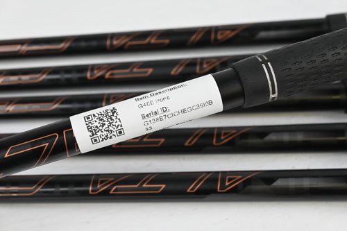 Ping G400 Irons / 5-PW / Black Dot / Senior Flex Alta CB Shafts