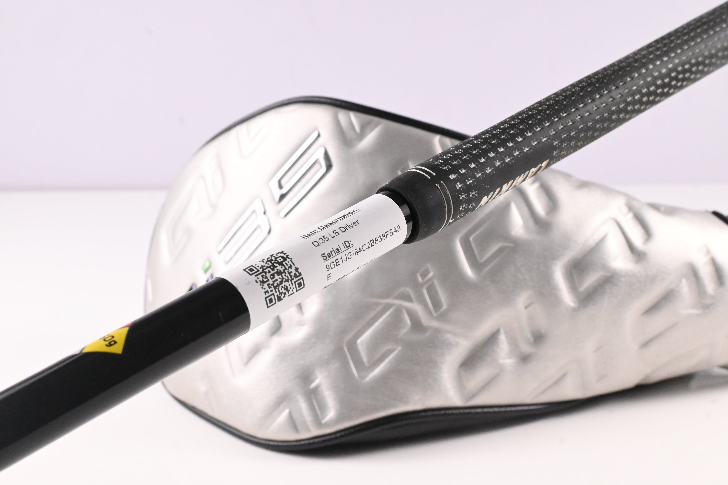 Taylormade Qi35 LS Driver / 9 Degree / Stiff Flex HZRDUS Smoke Blue RDX 60 Shaft