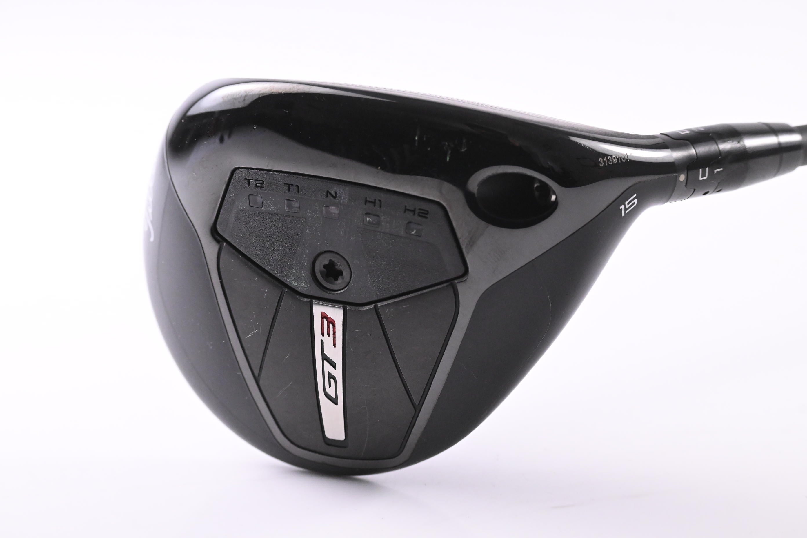Titleist GT3 #3 Wood / 15 Degree / Stiff Flex Tensei 1K White 75 Shaft