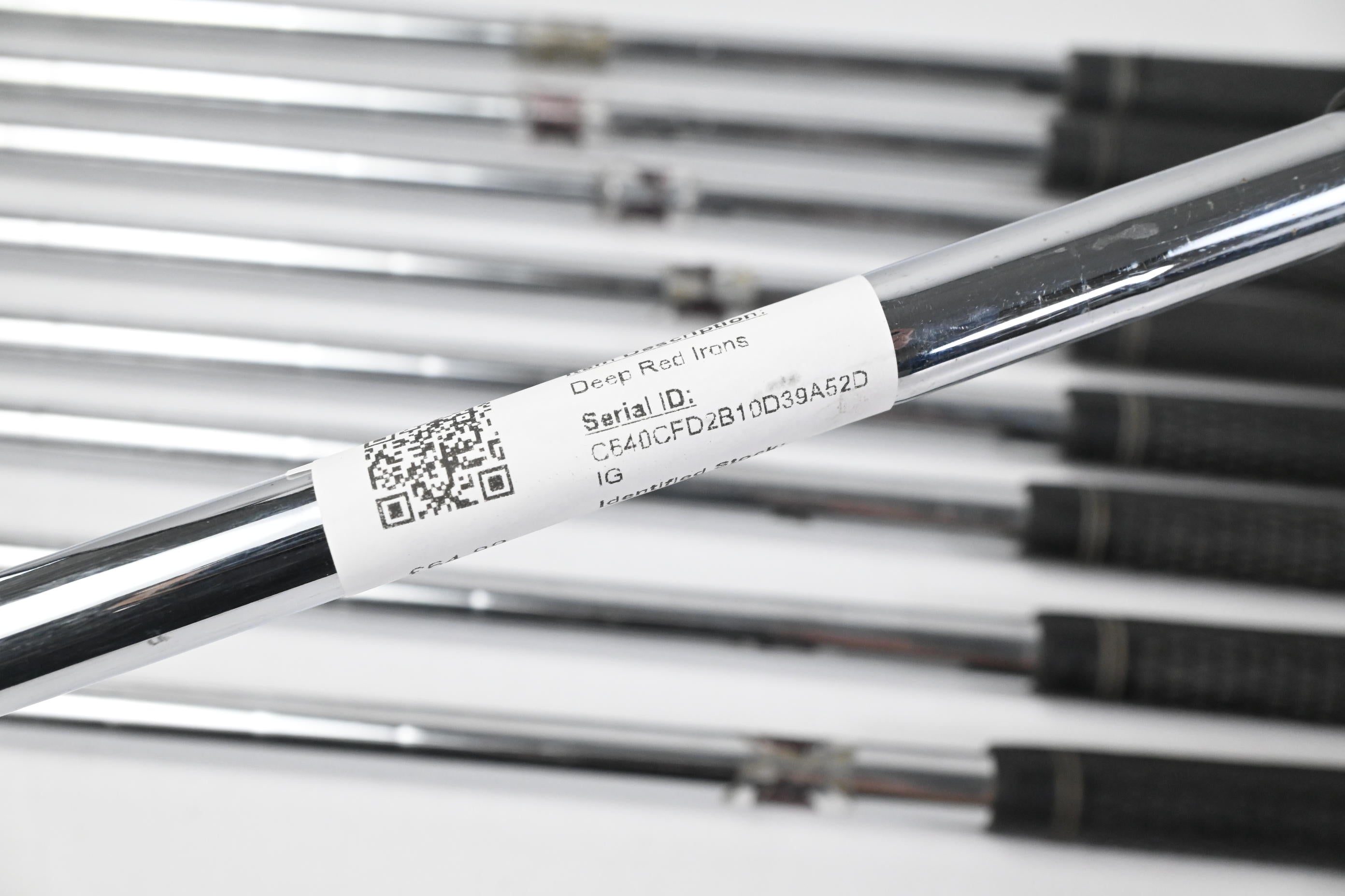 Wilson Deep Red Irons / 3-PW+SW / Regular Flex Step Control Shafts