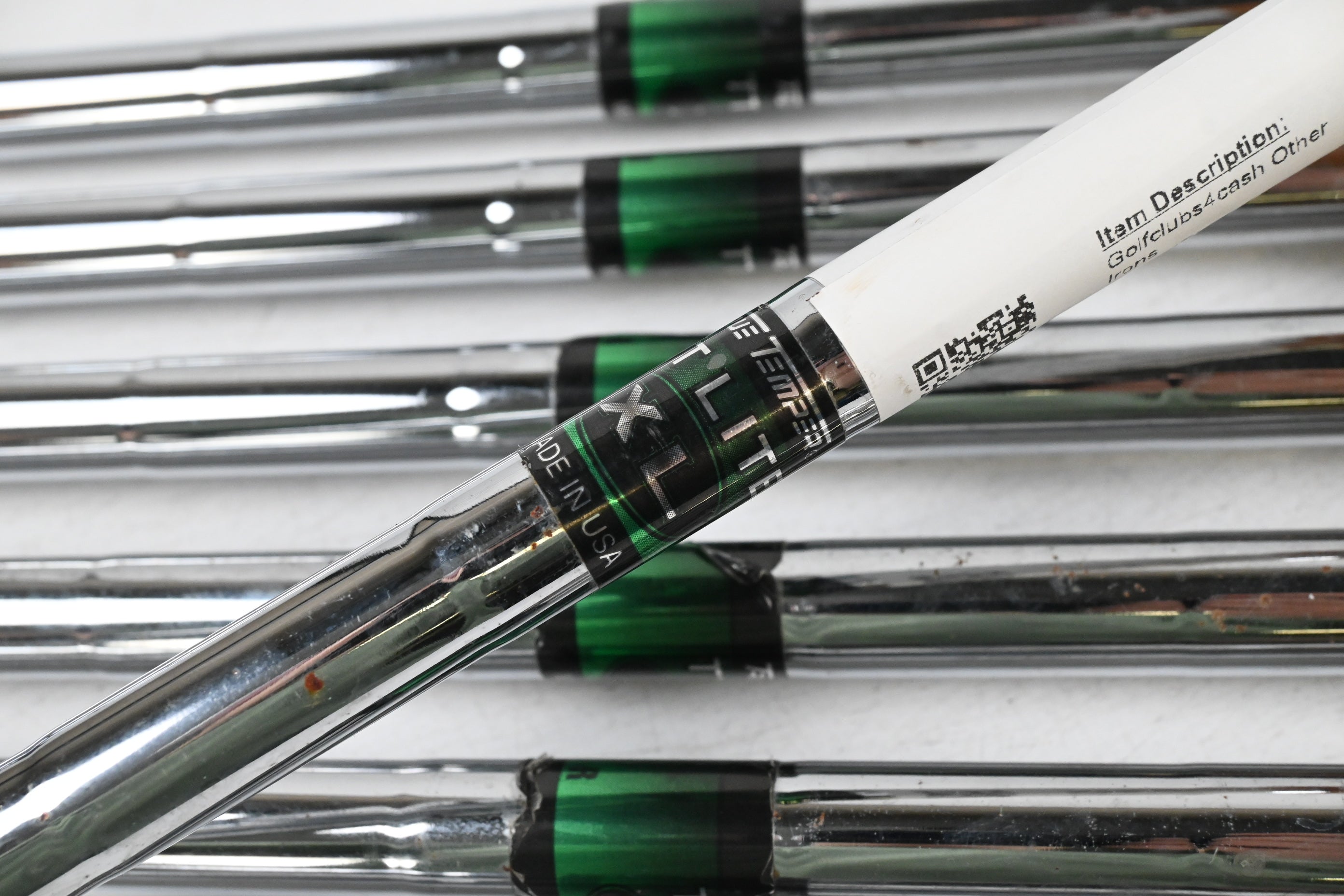 Left Hand Power Bilt GS Irons / 5-PW+SW / Regular Flex TT Lite XL Shafts