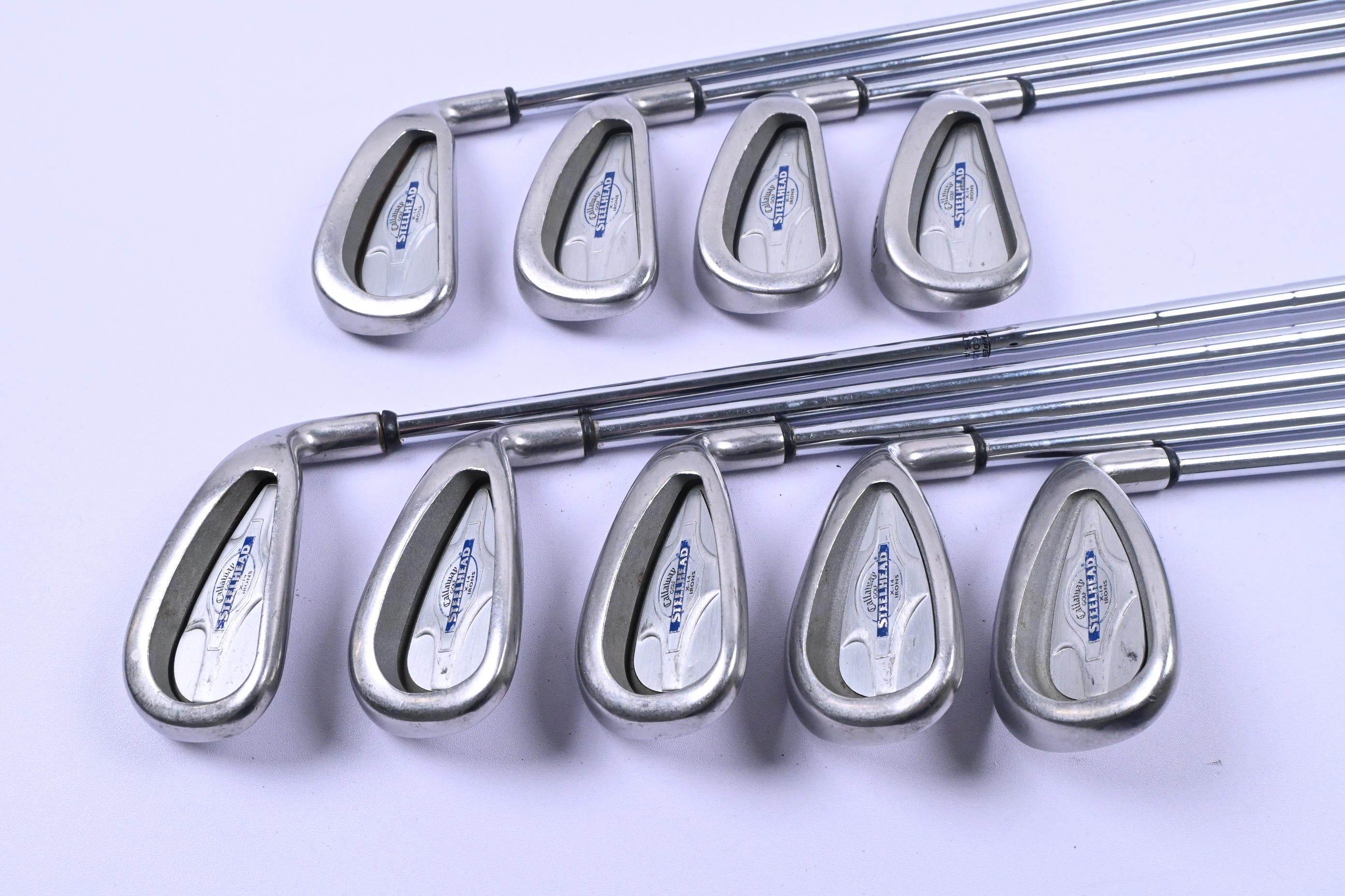 Callaway X-14 Irons / 3-PW+SW / Regular Flex Callaway Steelhead Shafts