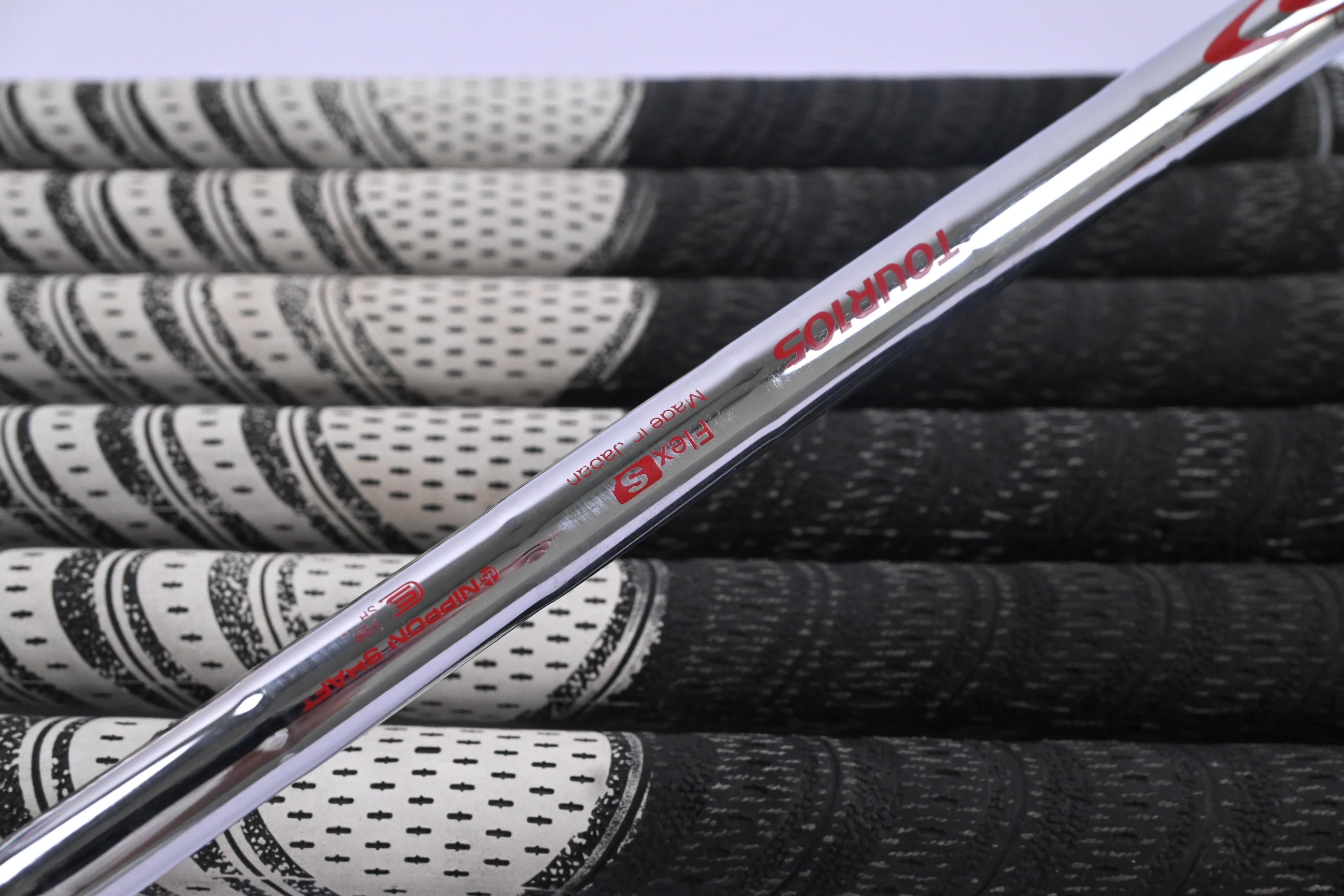 Left Hand Ping i525 Irons / 5-PW+GW / Black Dot / Stiff Flex N.S.PRO Shafts