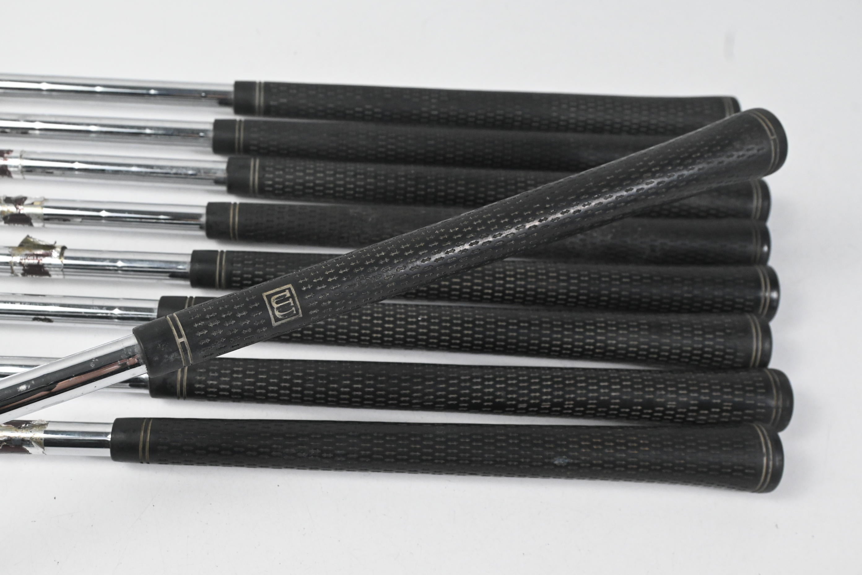 Wilson Deep Red Irons / 3-PW+SW / Regular Flex Step Control Shafts