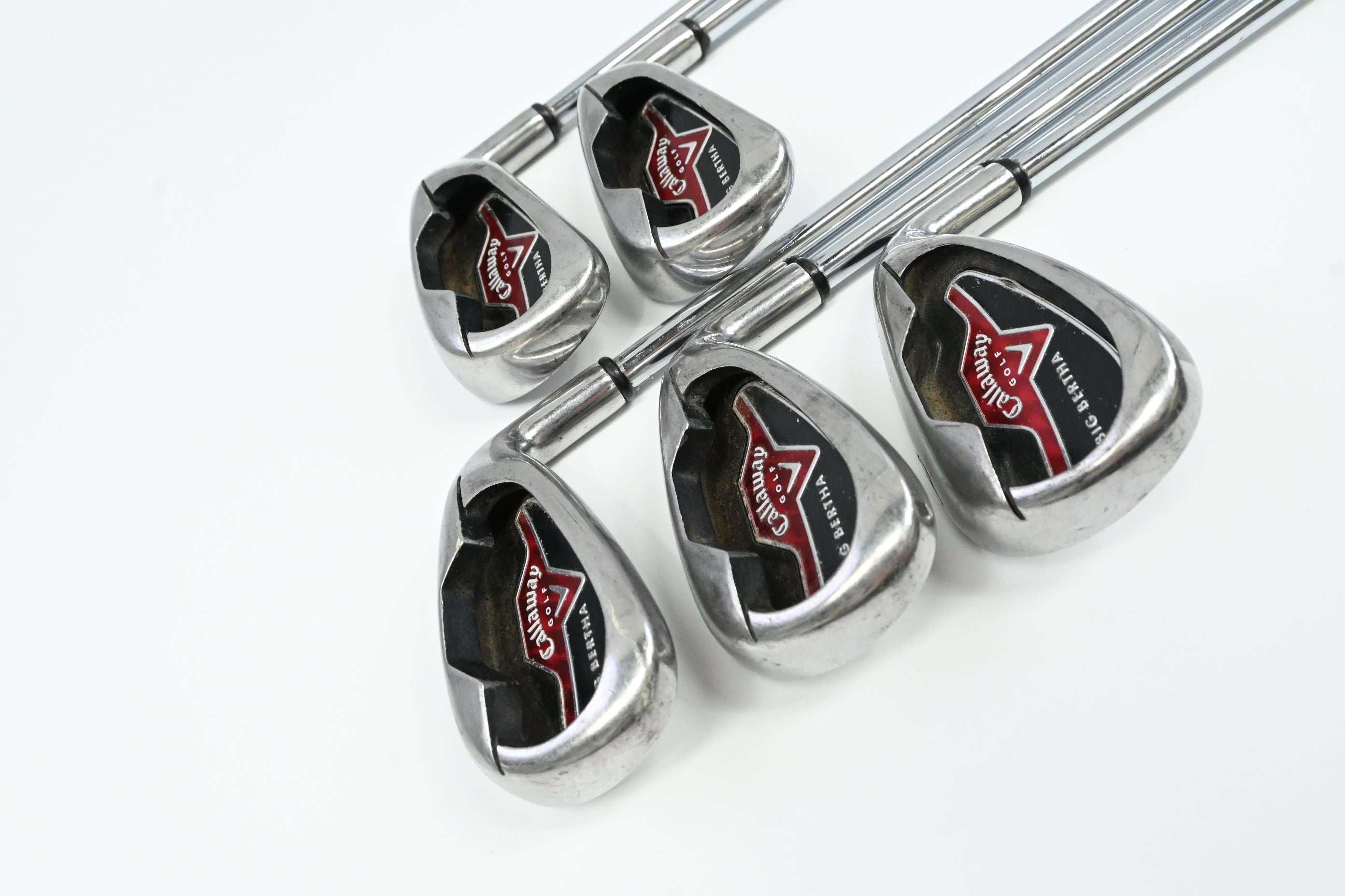 Callaway Big Bertha 2006 Irons / 6-PW / Uniflex Callaway Micro Taper Shafts