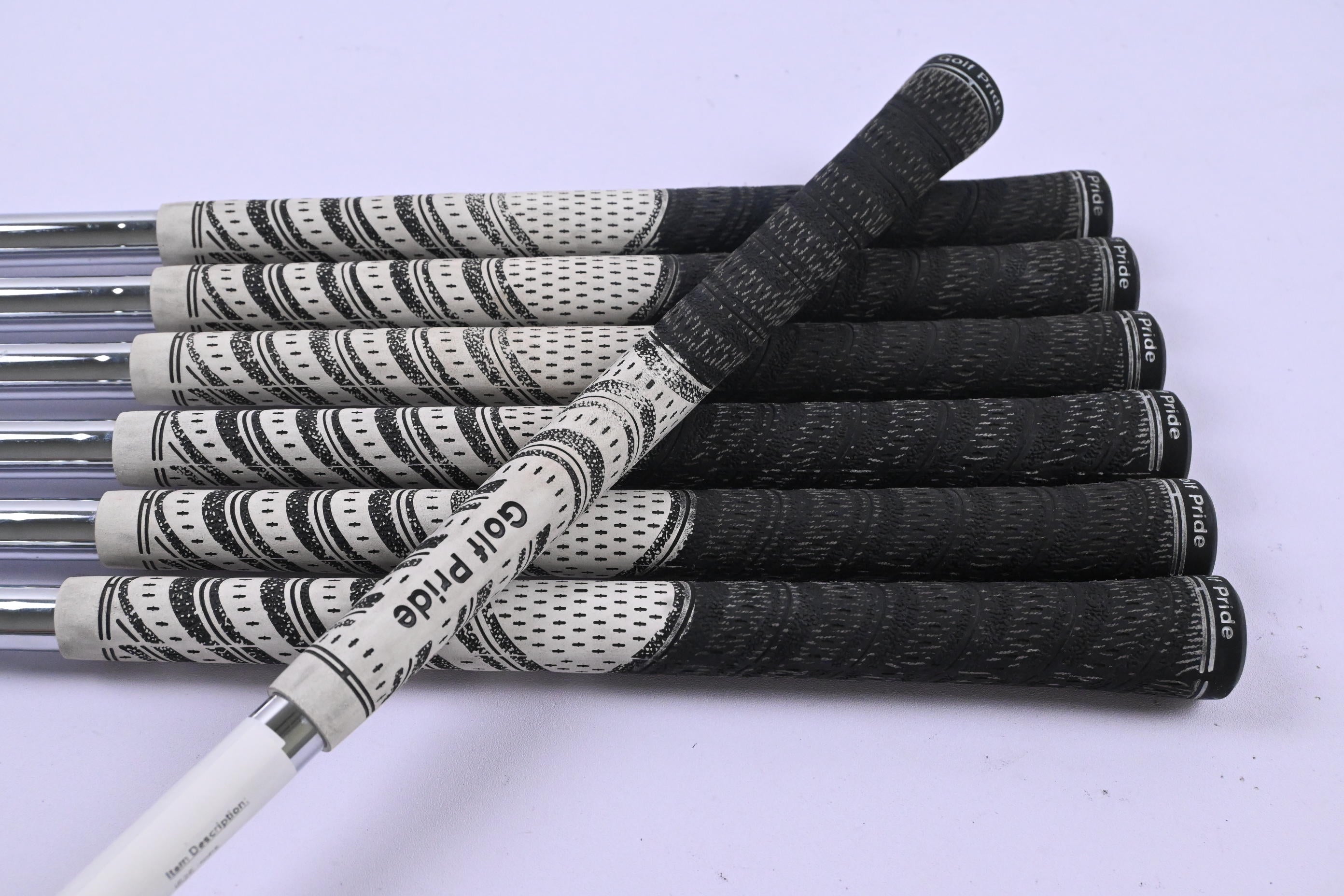 Left Hand Ping i525 Irons / 5-PW+GW / Black Dot / Stiff Flex N.S.PRO Shafts