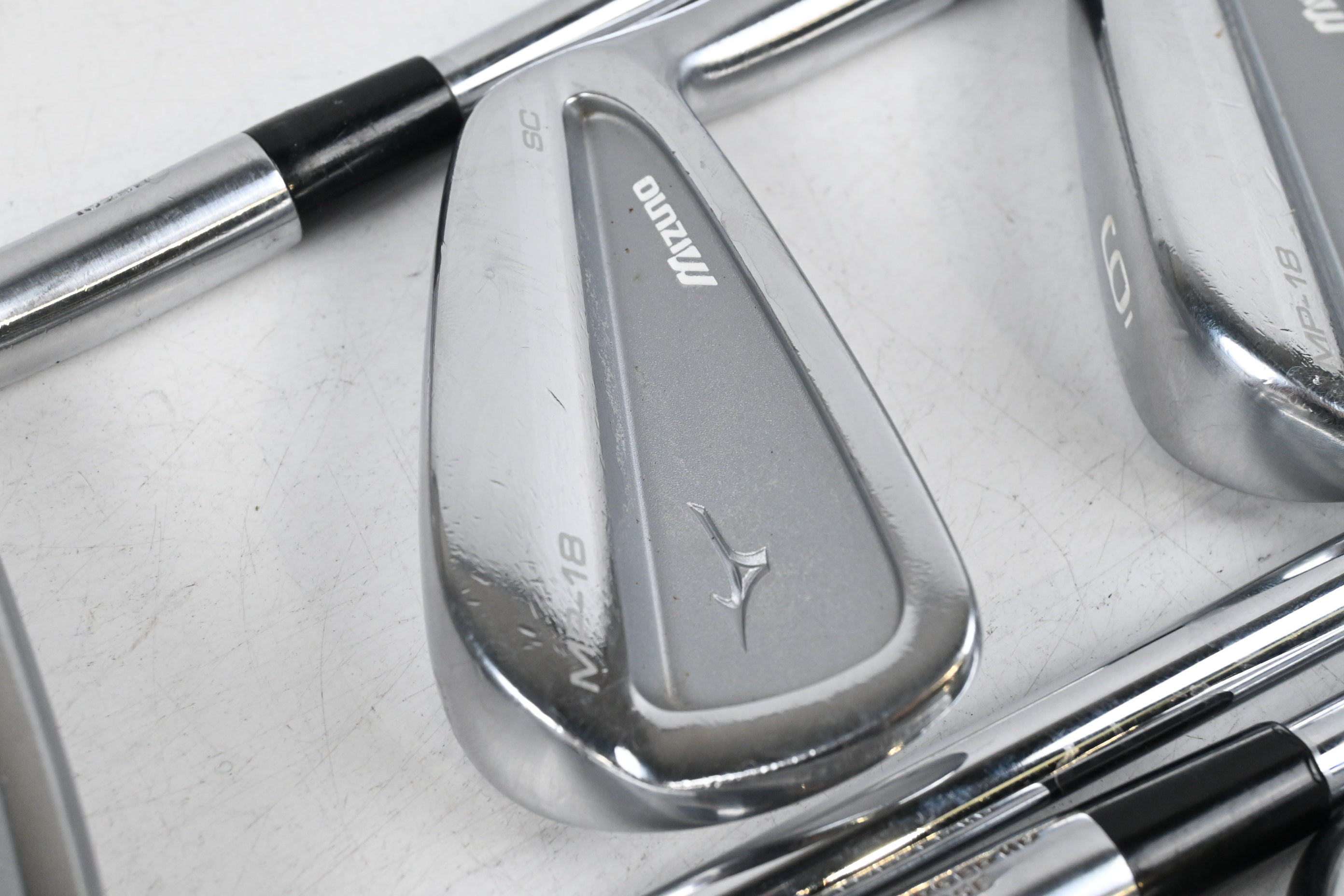 Mizuno MP-18 SC Irons / 4-PW / Stiff Flex Project X Precision Shafts