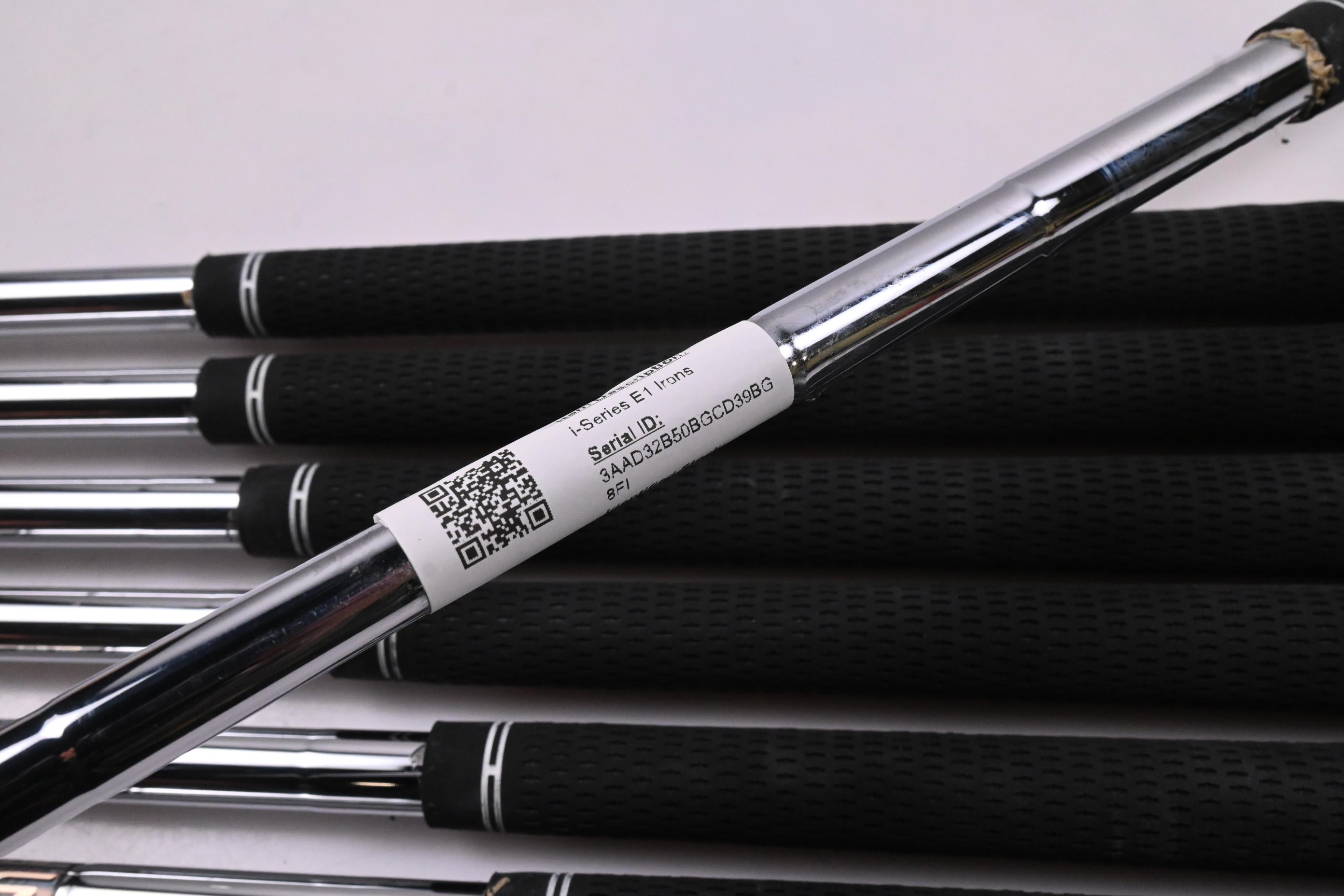 Ping i-Series E1 Irons / 4-PW / Blue Dot / Regular Flex Ping CFS Distance Shafts