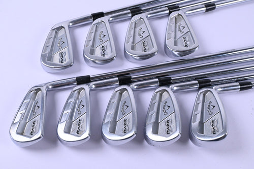 Callaway RAZR X Forged Irons / 2-PW / Stiff Flex Project X Rifle Shafts