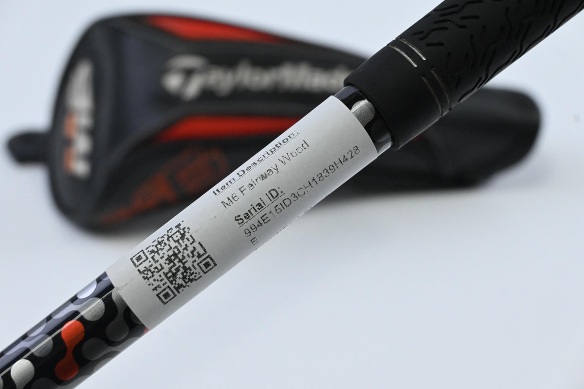 Taylormade M6 #3 Wood / 15 Degree / Regular Flex Fujikura Atmos Orange 5