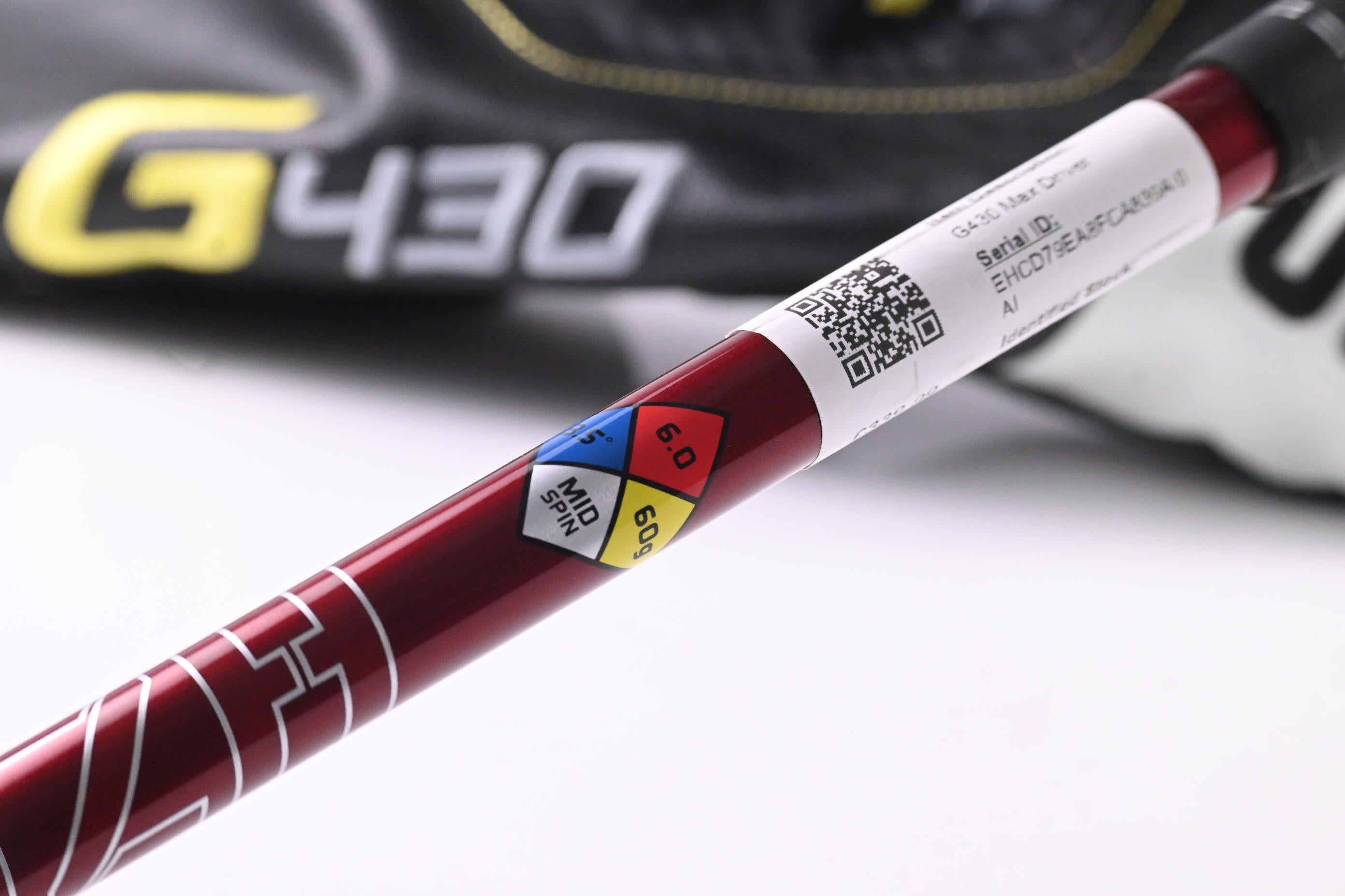 Ping G430 Max Driver / 9 Degree / Stiff Flex HZRDUS Smoke RDX Red 60 Shaft