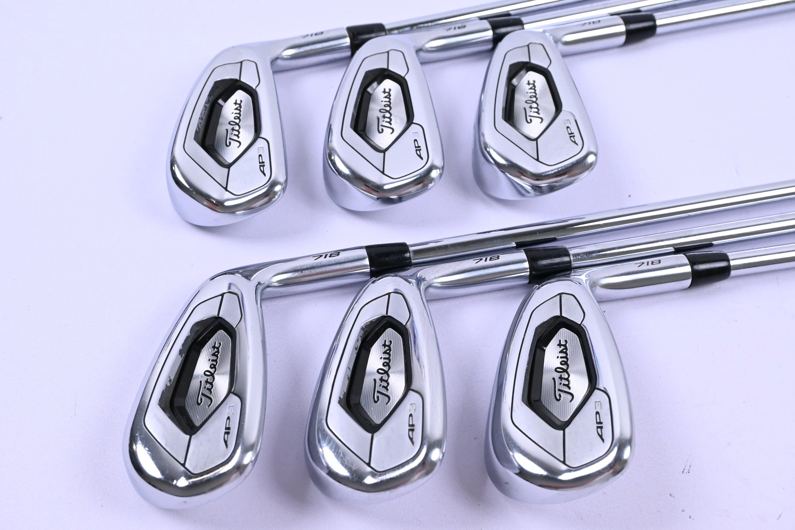 Titleist 718 AP3 Irons / 5-PW / Regular Flex AMT Black R300 Shafts