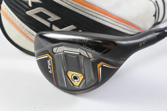 Cobra LTDx #4 Hybrid / 21 Degree / Regular Flex KBS PGI 75 Shaft