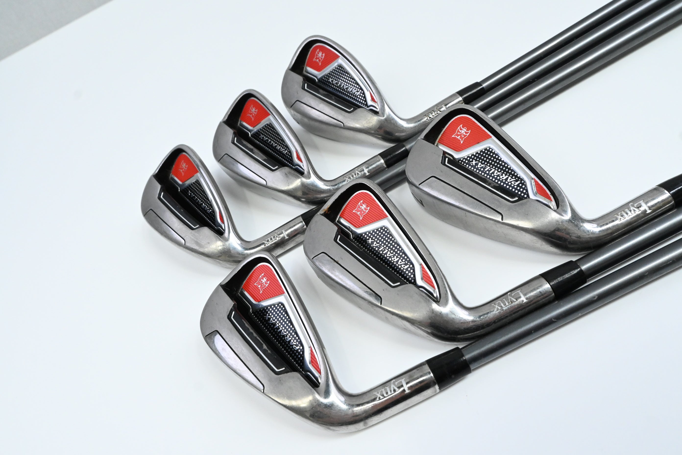 Left Hand Lynx Parallax 2017 Irons / 5-PW / Regular Flex Bassara 55 Shafts