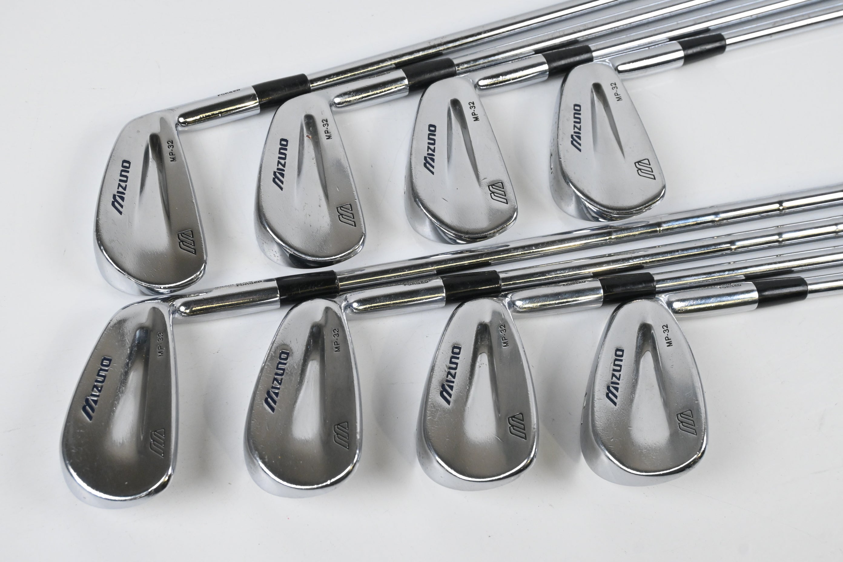Mizuno MP-32 Irons / 3-PW / Stiff Flex Pure Steel Shafts