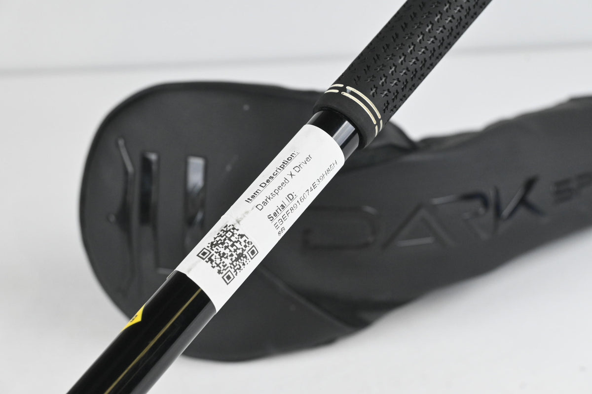 Cobra Darkspeed X Driver / 9 Degree / Stiff Flex HZRDUS Smoke Blue RDX 60 Shaft