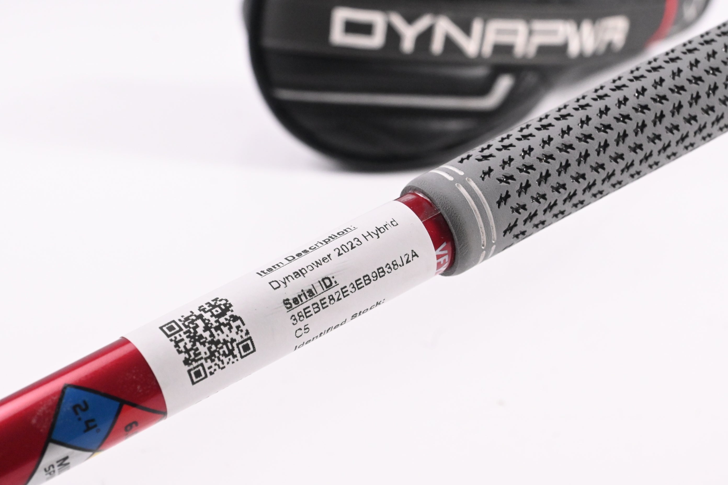 Wilson Dynapower 2023 #4 Hybrid / 22 Degree / Stiff Flex HZRDUS Smoke Red RDX 80