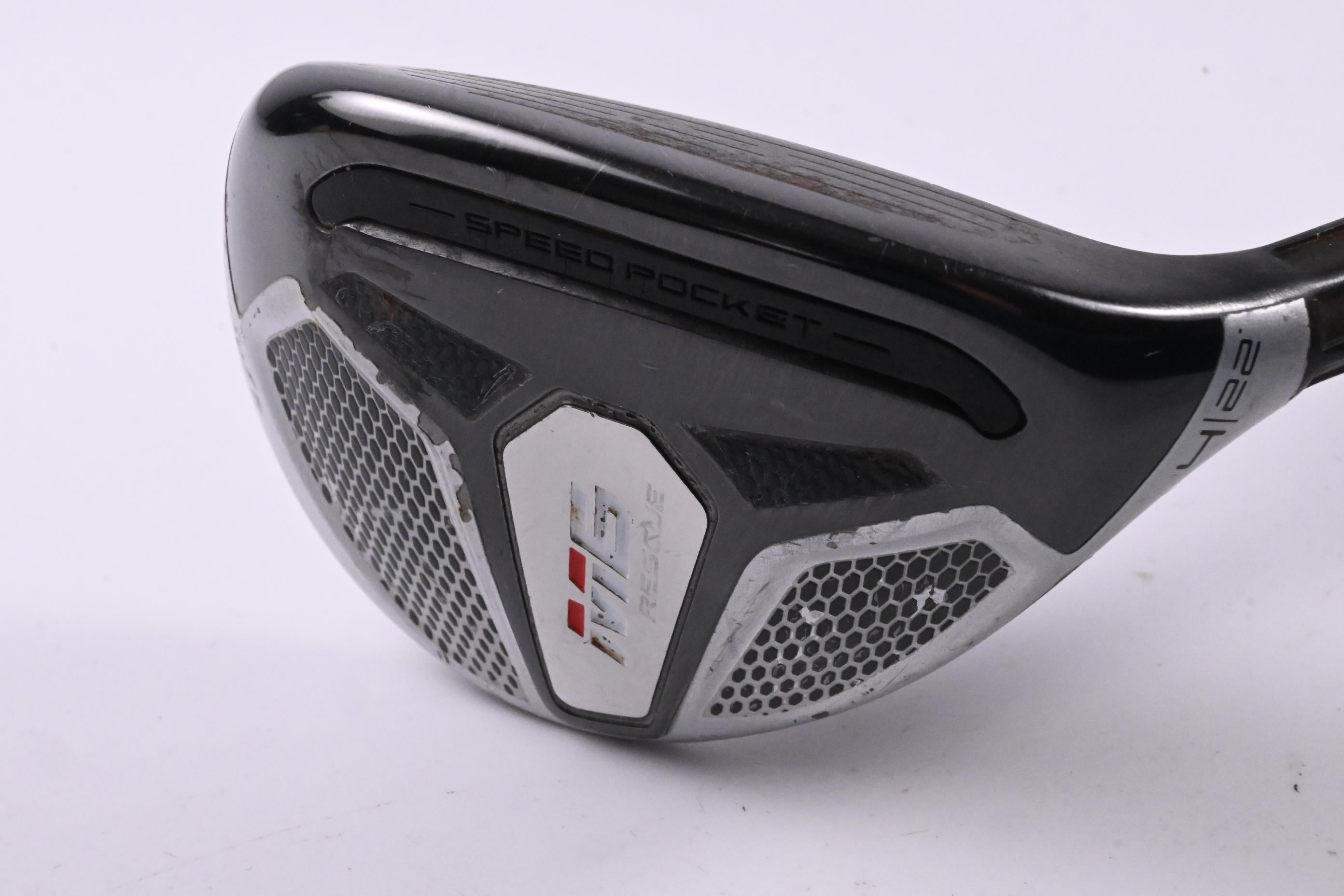 Taylormade M6 #4 Hybrid / 22 Degree / Regular Flex Fujikura Atmos Orange 6 Shaft