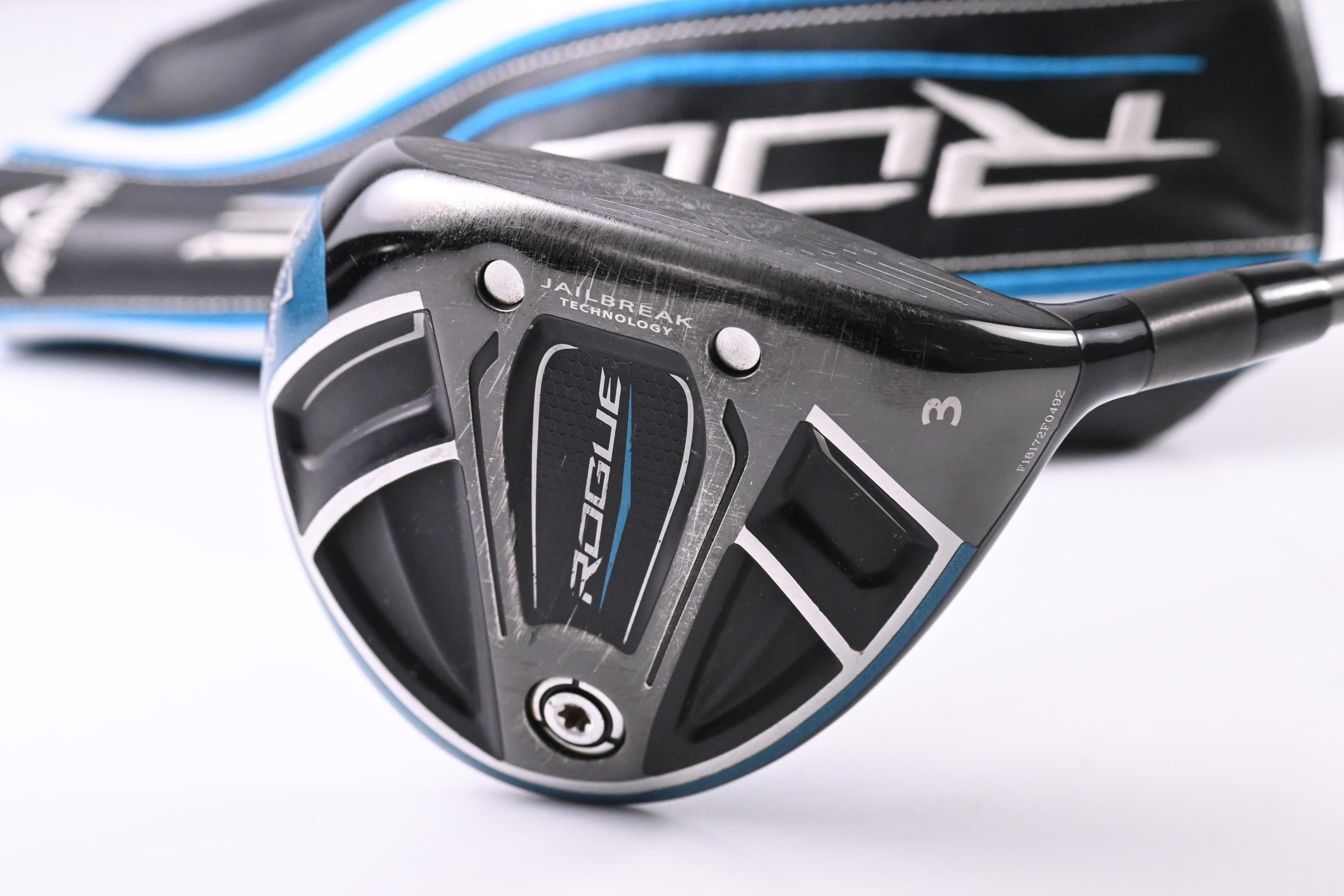 Callaway Rogue #3 Wood / 15 Degree / Stiff Flex Aldila Synergy Blue 60 Shaft