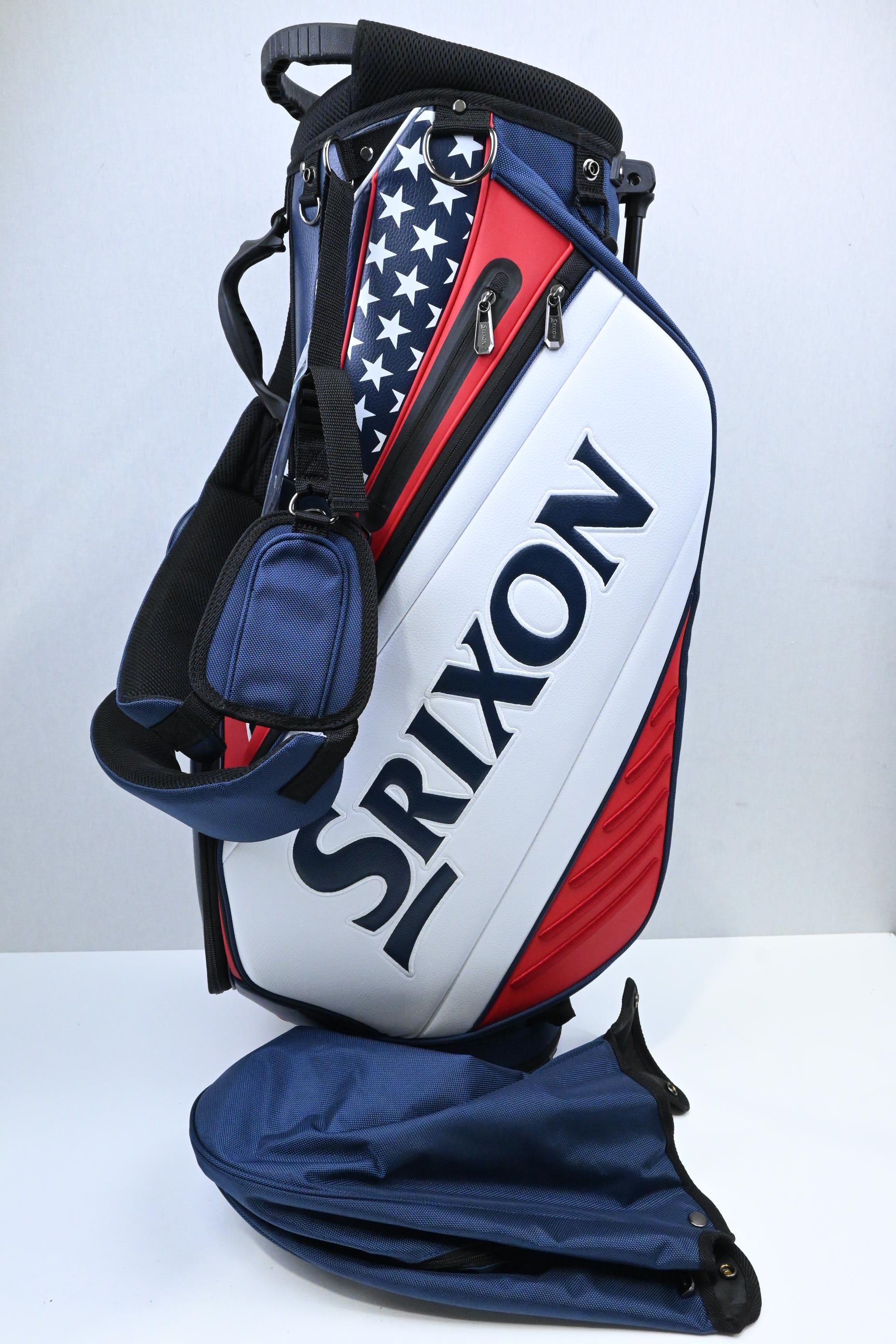 Srixon 2025 U.S. Open All American Tour Stand Bag / 5-Way Divider / Navy, White