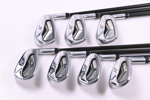 XXIO X 2021 Irons / 6-PW+GW+SW / Stiff Flex Miayzaki AX-1 59 Shafts