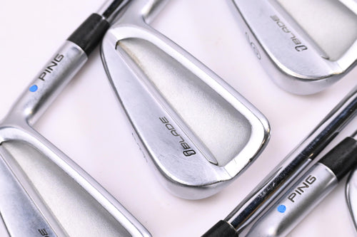 Ping iBlade Irons / 4-PW / Blue Dot / Stiff Flex Dynamic Gold S300 Shafts