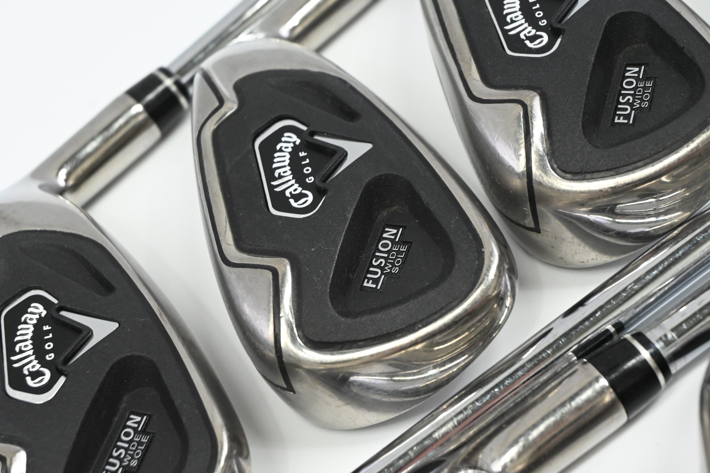 Callaway Fusion Wide Sole Irons / 3-PW / Uniflex NS Pro 990 GH Shafts