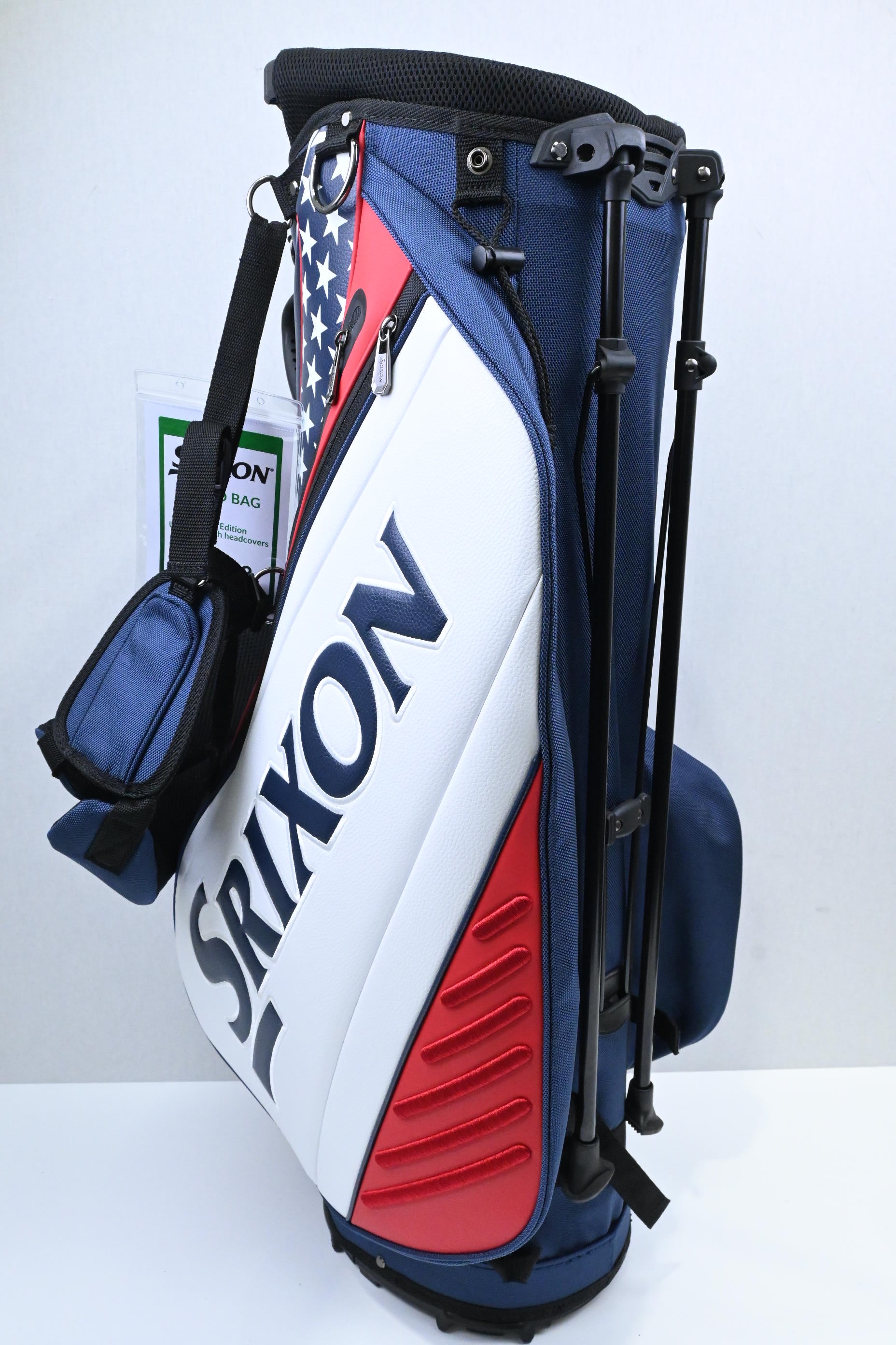 Srixon 2025 U.S. Open All American Tour Stand Bag / 5-Way Divider / Navy, White