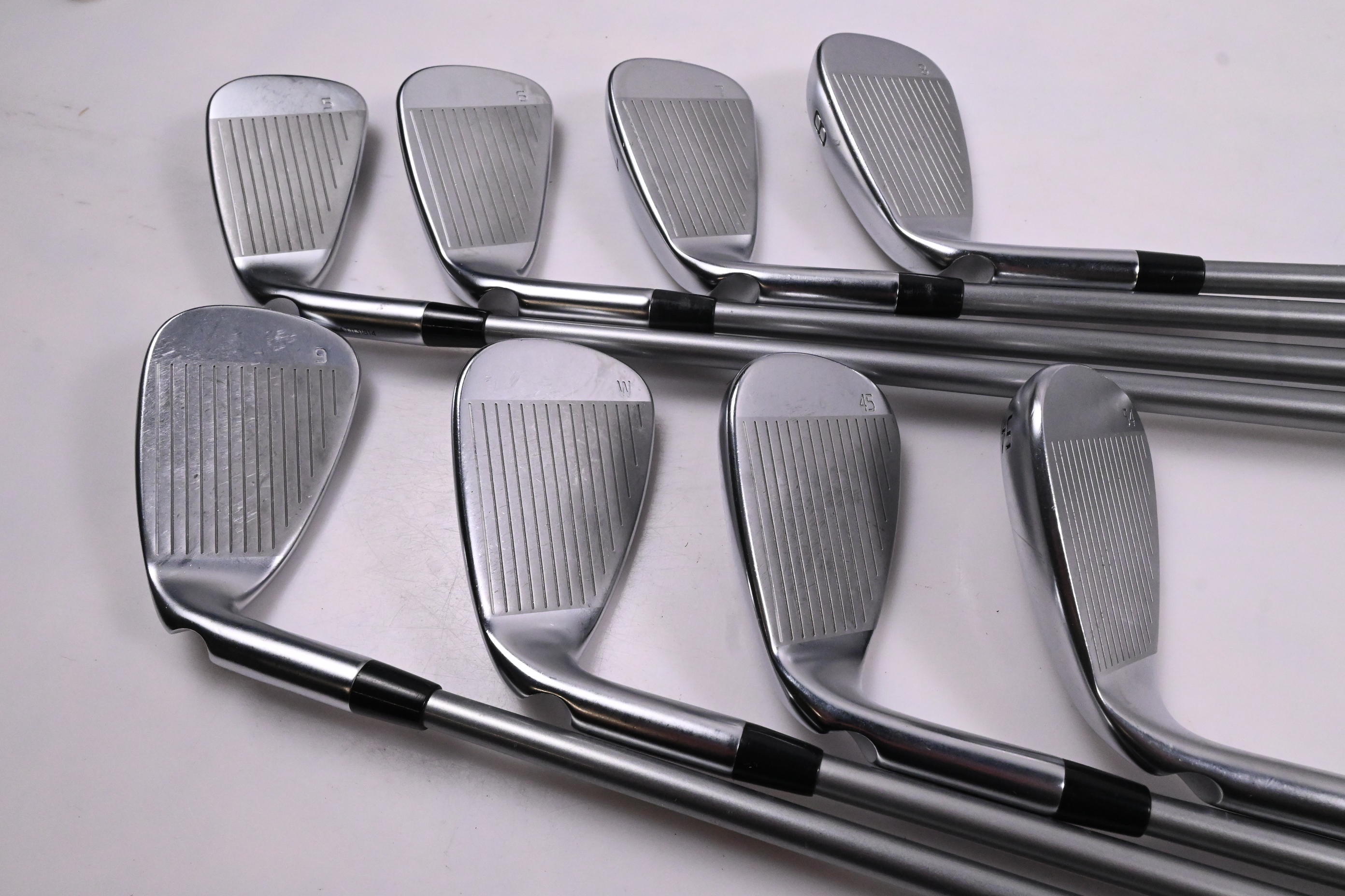 Ping G430 Irons / 5-PW+45°+54° / White Dot / Senior Flex Ping Alta Quick 35