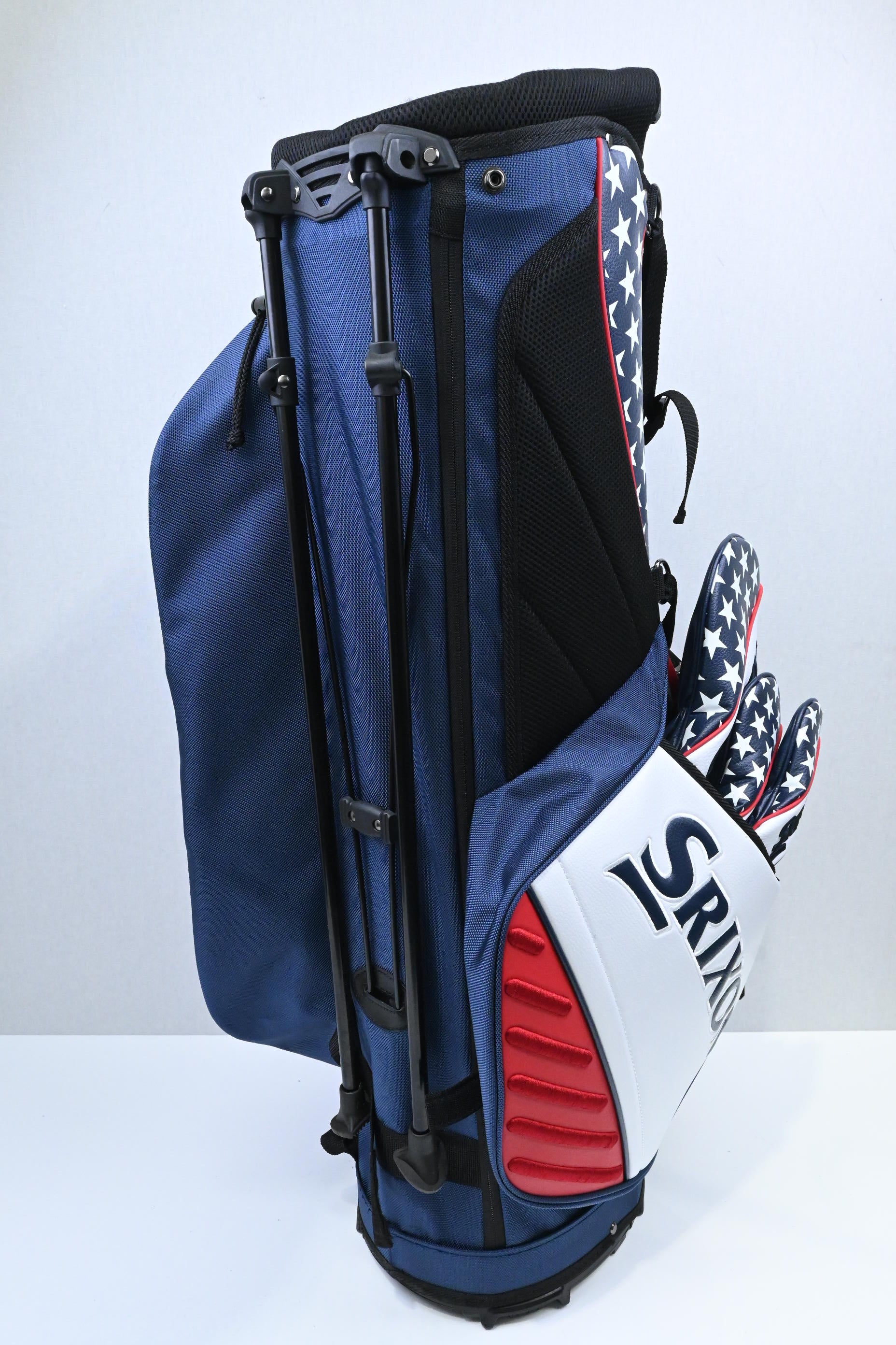 Srixon 2025 U.S. Open All American Tour Stand Bag / 5-Way Divider / Navy, White