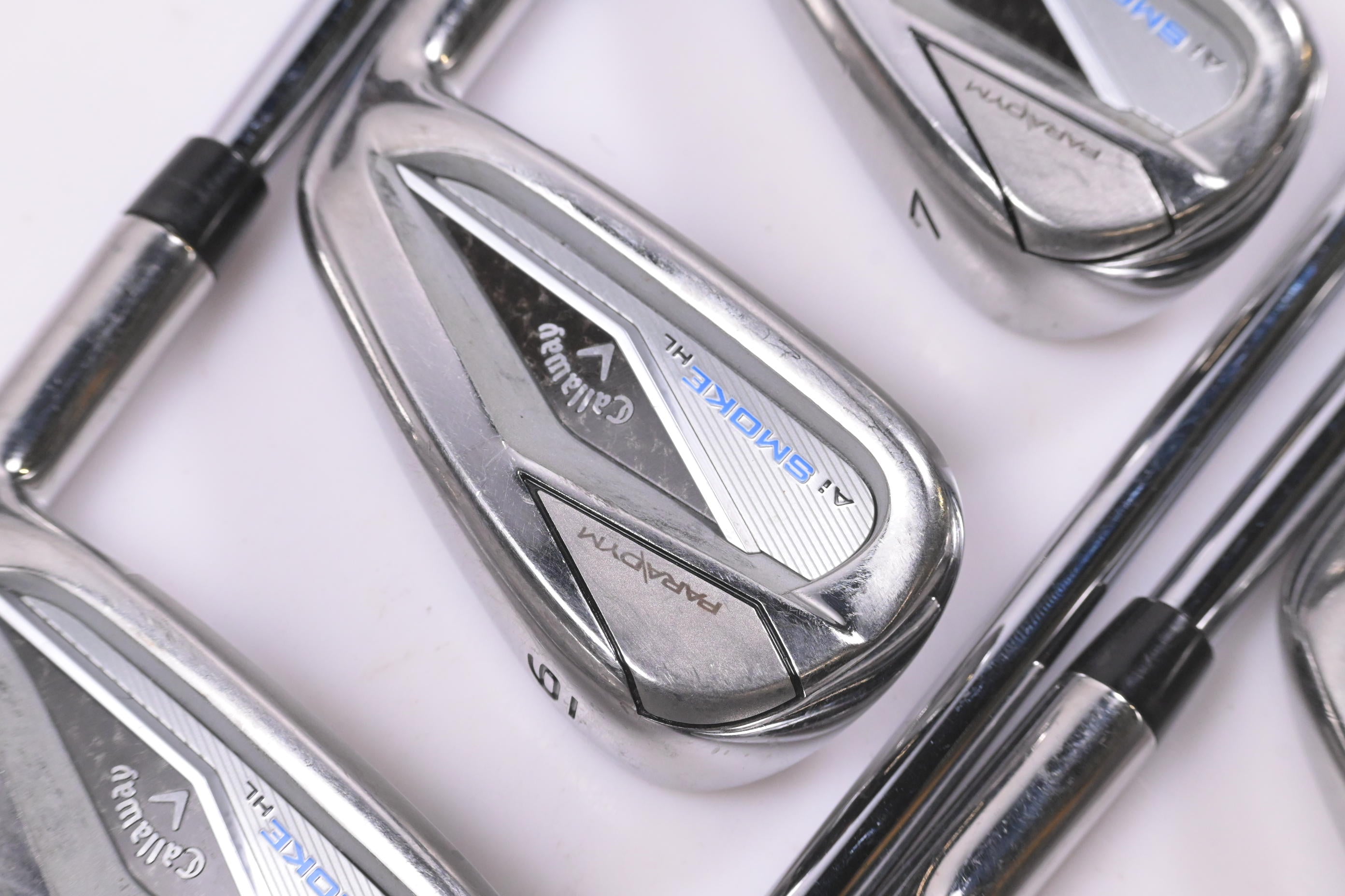 Callaway Paradym Ai Smoke HL Irons / 5-PW+GW / Regular Flex Elevate MPH 85