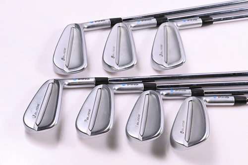 Ping iBlade Irons / 4-PW / Blue Dot / Stiff Flex Dynamic Gold S300 Shafts