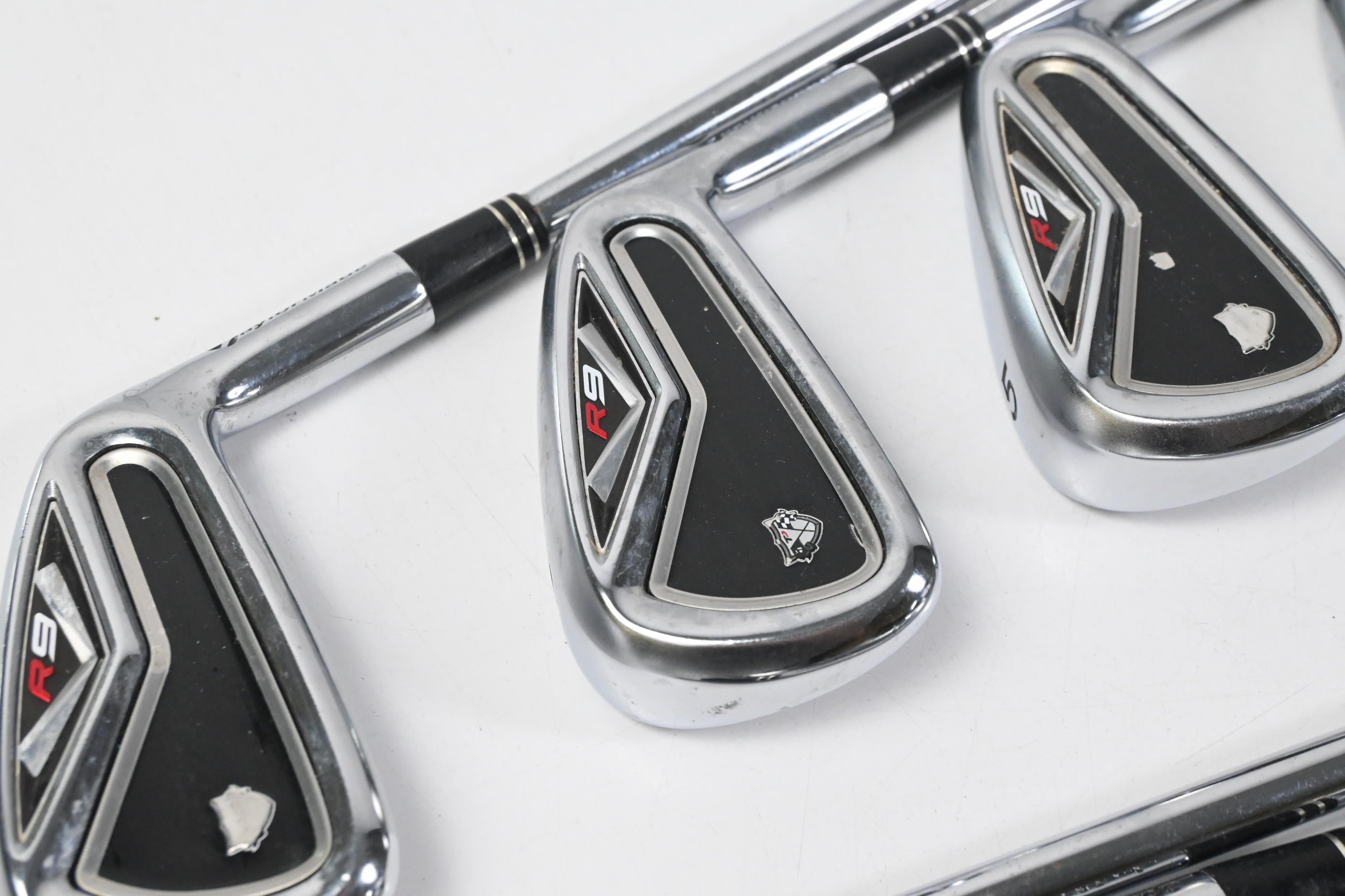 Taylormade R9 TP Irons / 3-PW / Stiff Flex KBS Tour Shafts