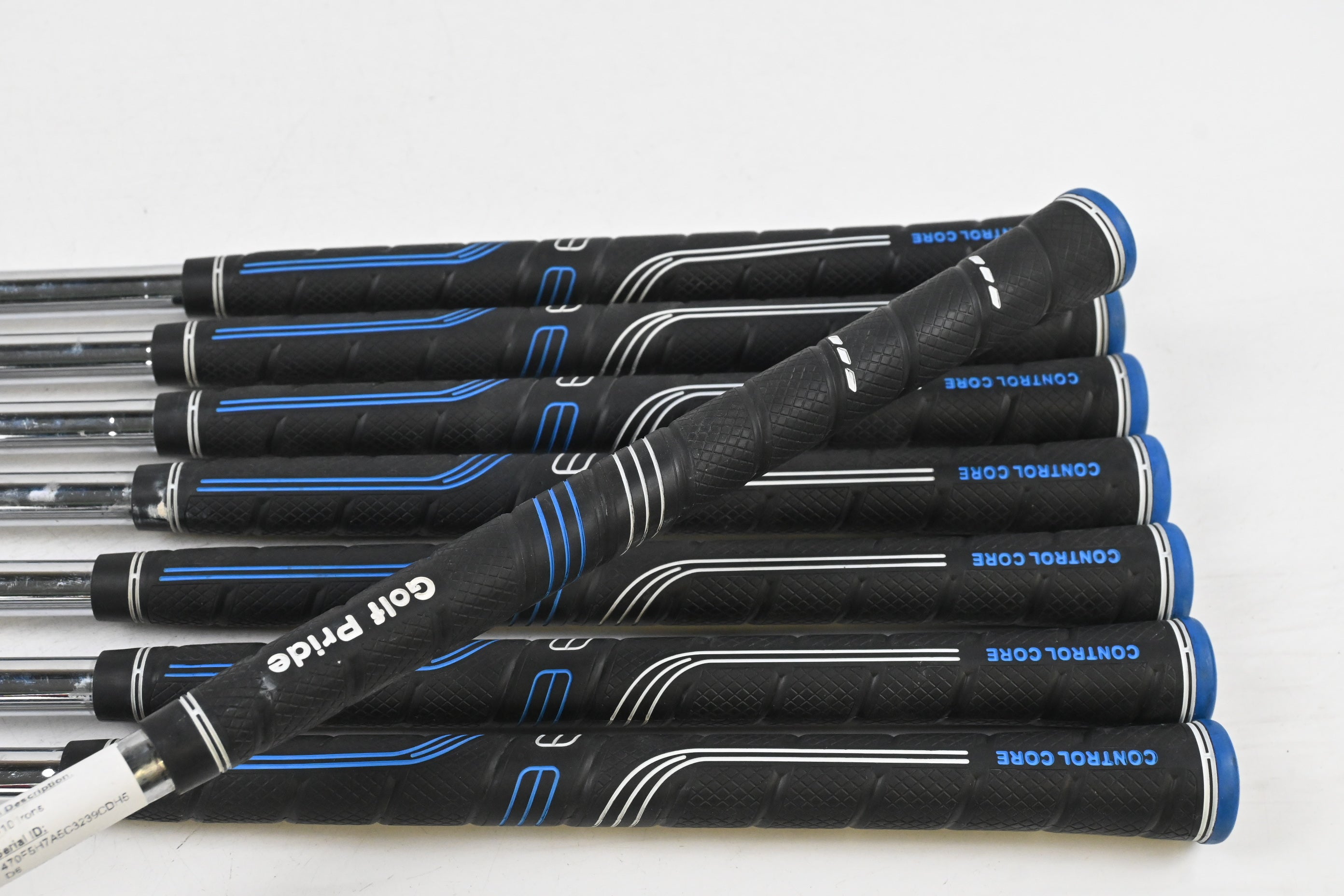 Ping G410 Irons / 5-PW+GW+SW / Black Dot / Stiff Flex KBS Tour 120 Shafts