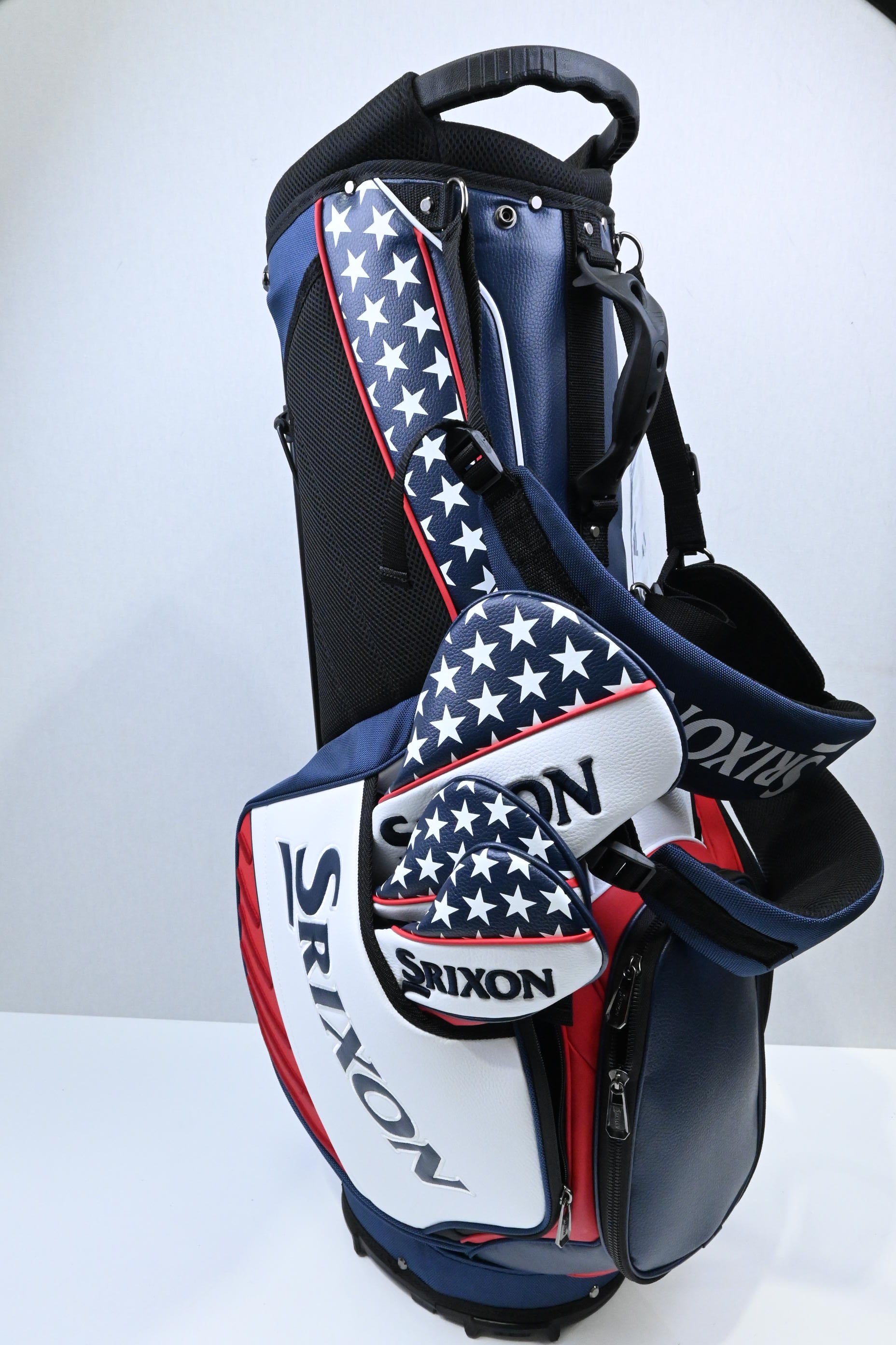 Srixon 2025 U.S. Open All American Tour Stand Bag / 5-Way Divider / Navy, White