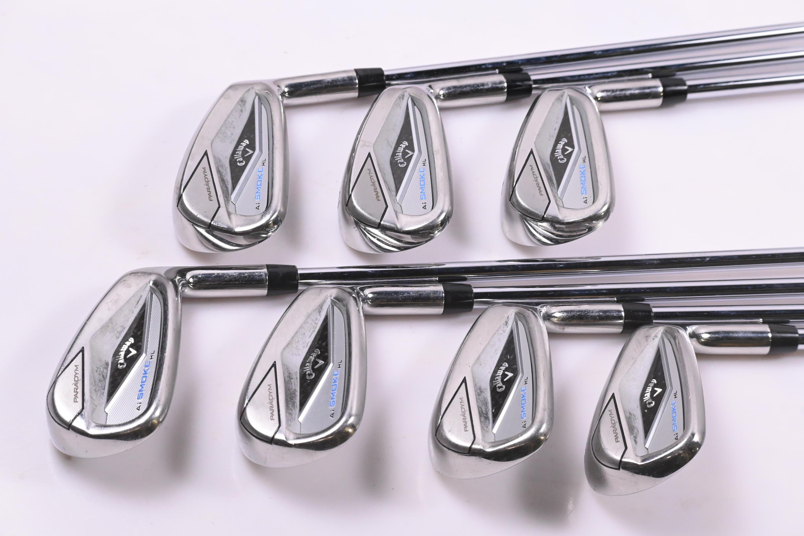 Callaway Paradym Ai Smoke HL Irons / 5-PW+GW / Regular Flex Elevate MPH 85