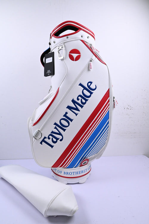 Taylormade PGA Championship Liberty Lines Staff Bag / 6-Way / White, Red & Blue