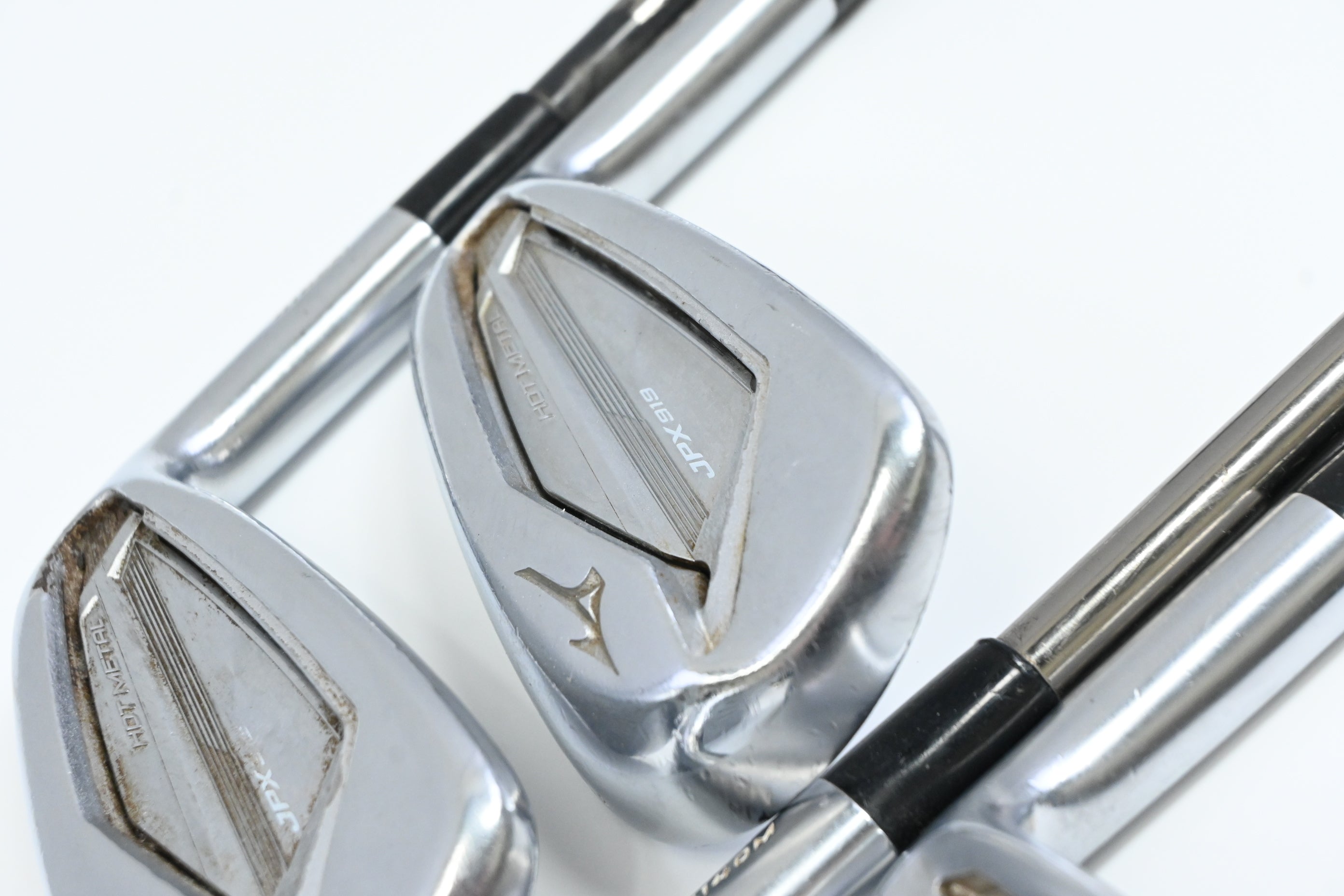 Mizuno JPX 919 Hot Metal Irons / 8-PW+GW / Senior Flex UST Recoil ESX 460 Shafts