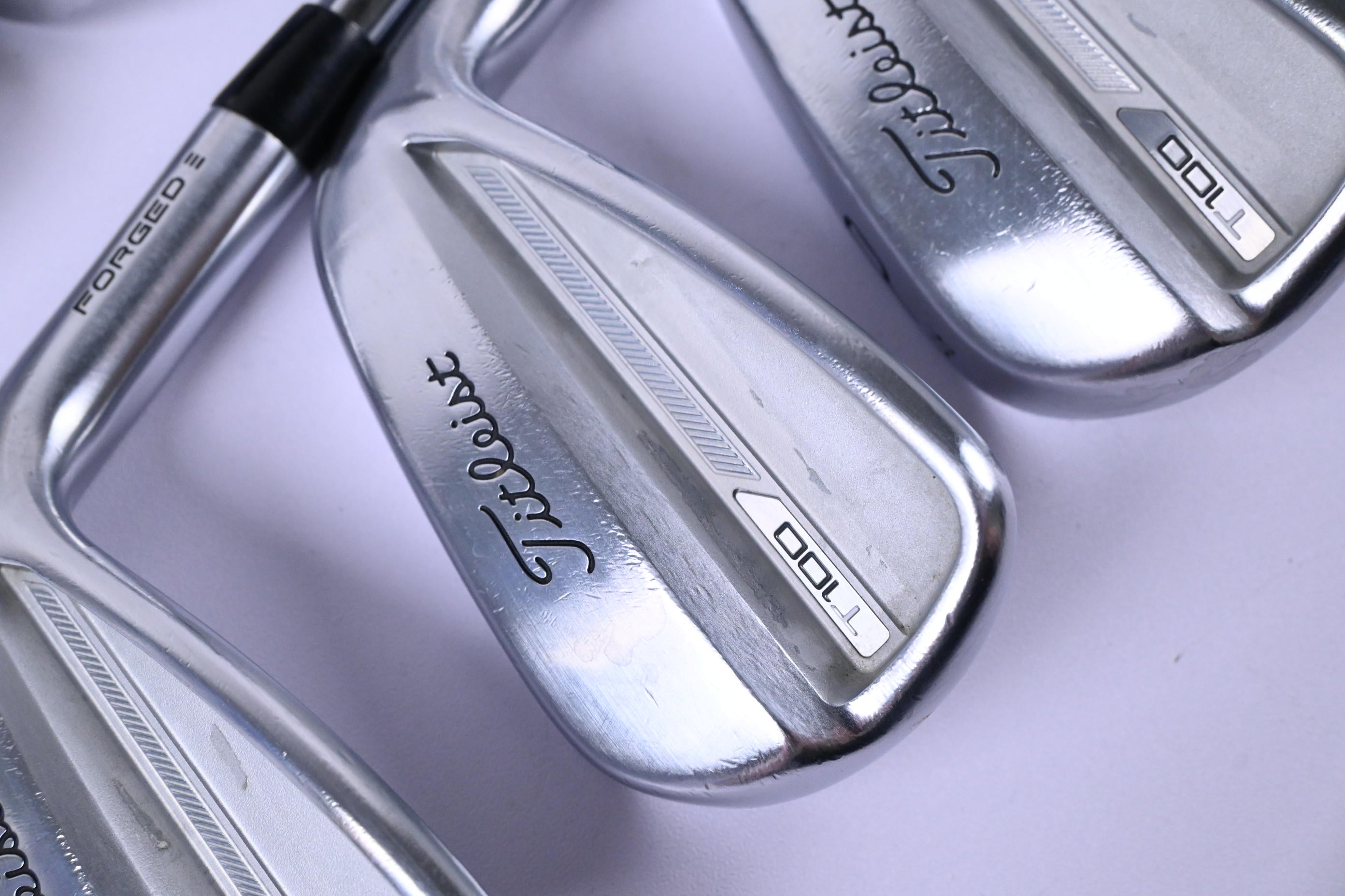 Titleist T100 2023 Irons / 5-PW / Stiff Flex Project X Rifle Precision Shafts