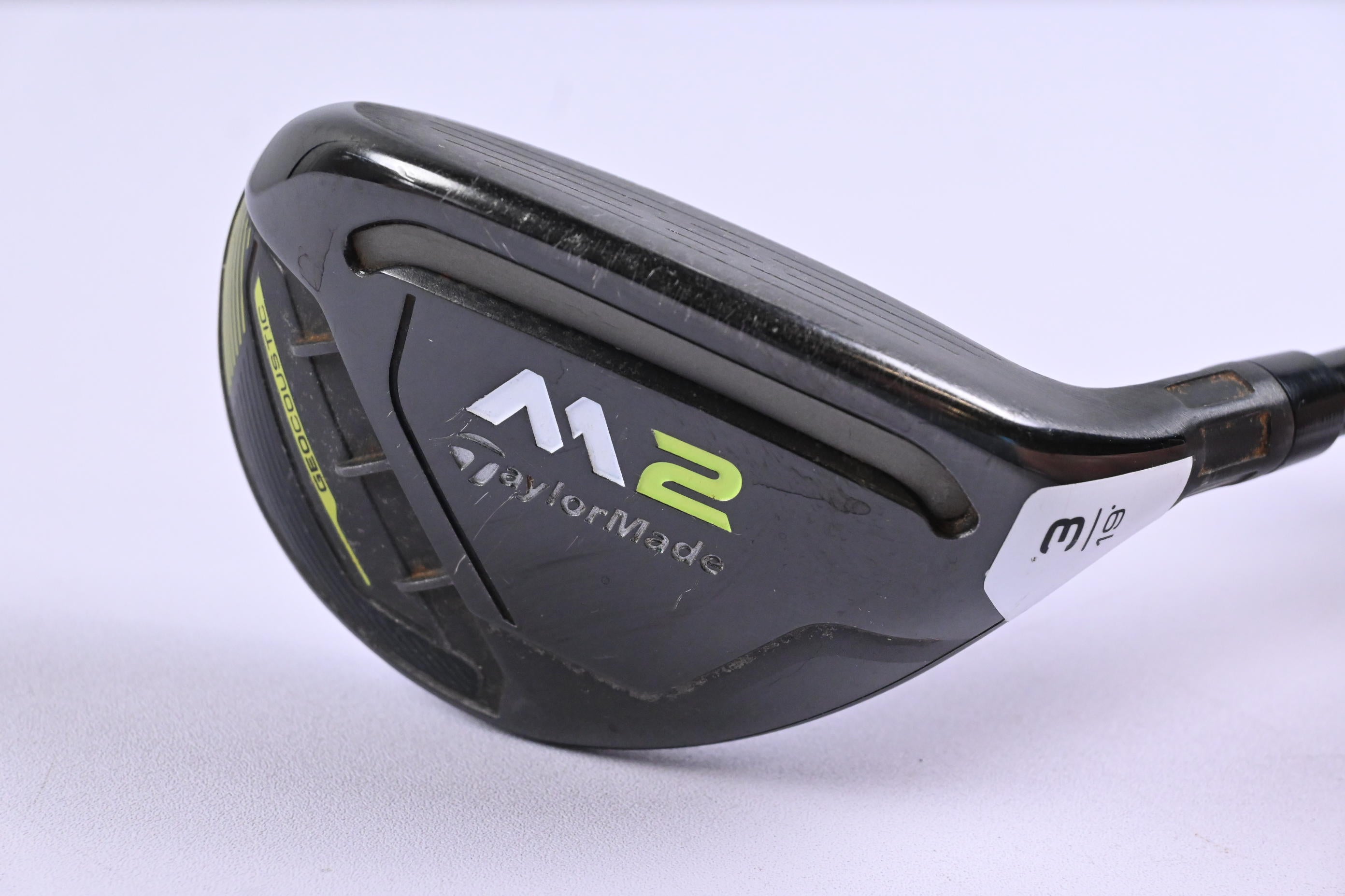 Taylormade M2 2017 #3 Hybrid / 19 Degree / Stiff Flex Kuro Kage 80 Shaft