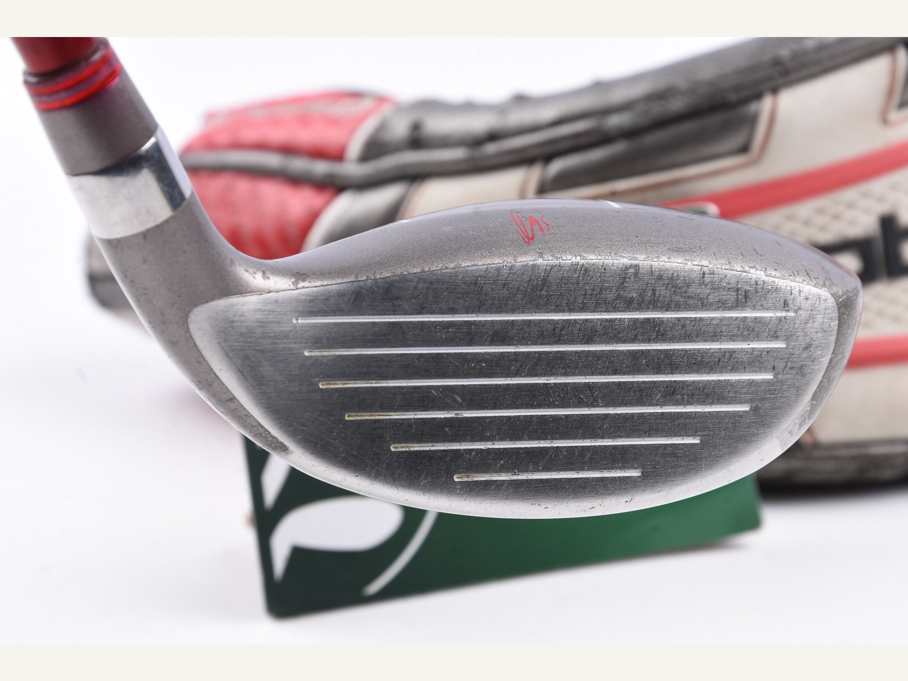 Left Hand Cobra Baffler Red #4 Hybrid / 22 Degree / Regular Flex Cobra Baffler