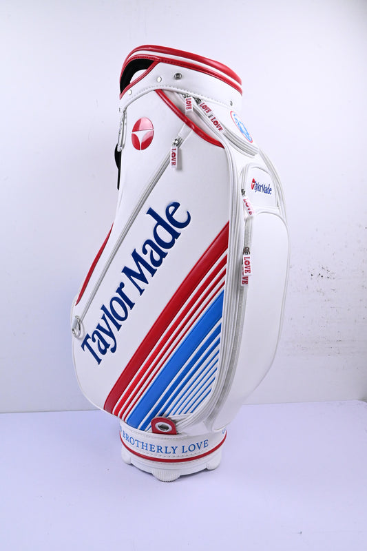 Taylormade PGA Championship Liberty Lines Staff Bag / 6-Way / White, Red & Blue