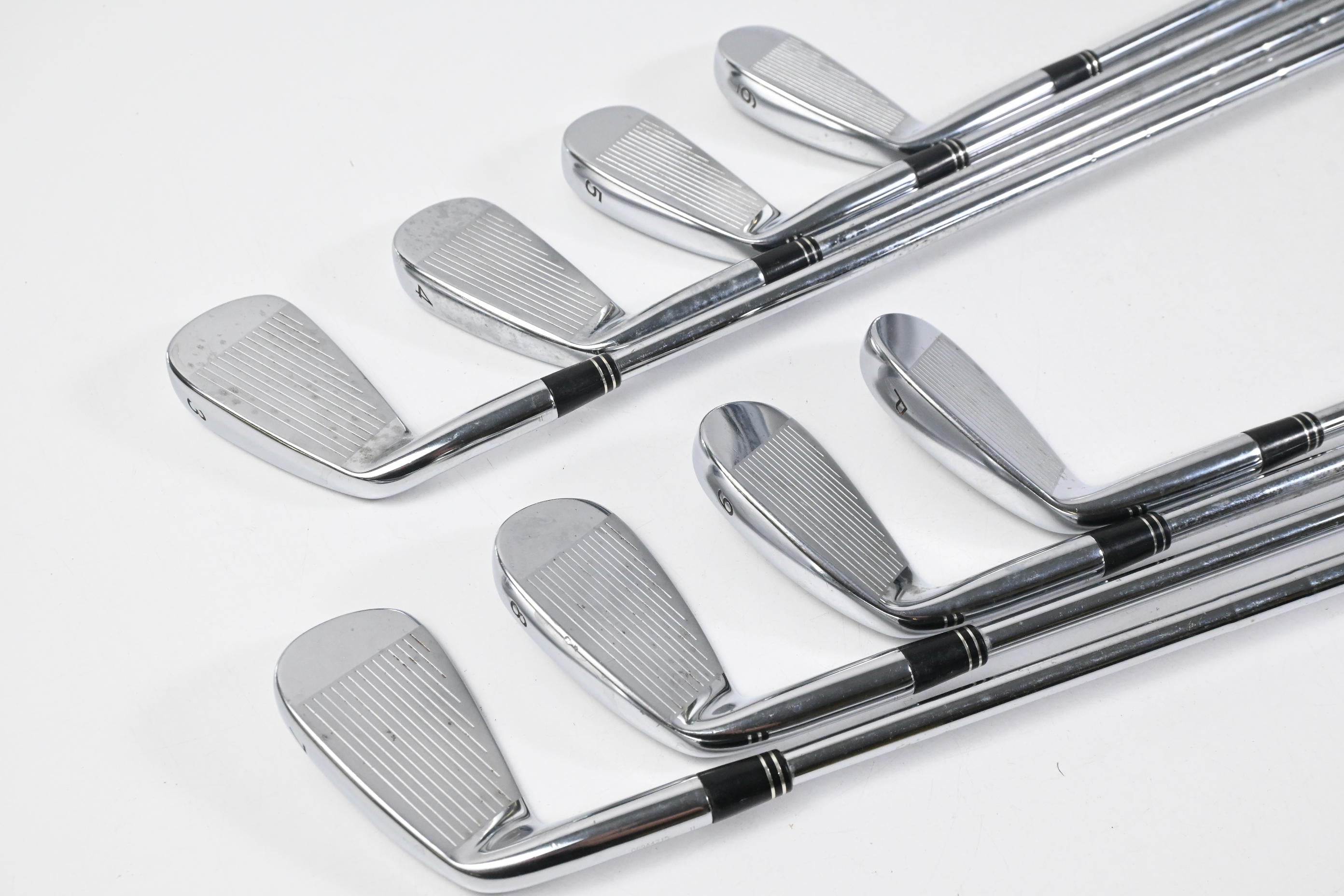 Taylormade R9 TP Irons / 3-PW / Stiff Flex KBS Tour Shafts