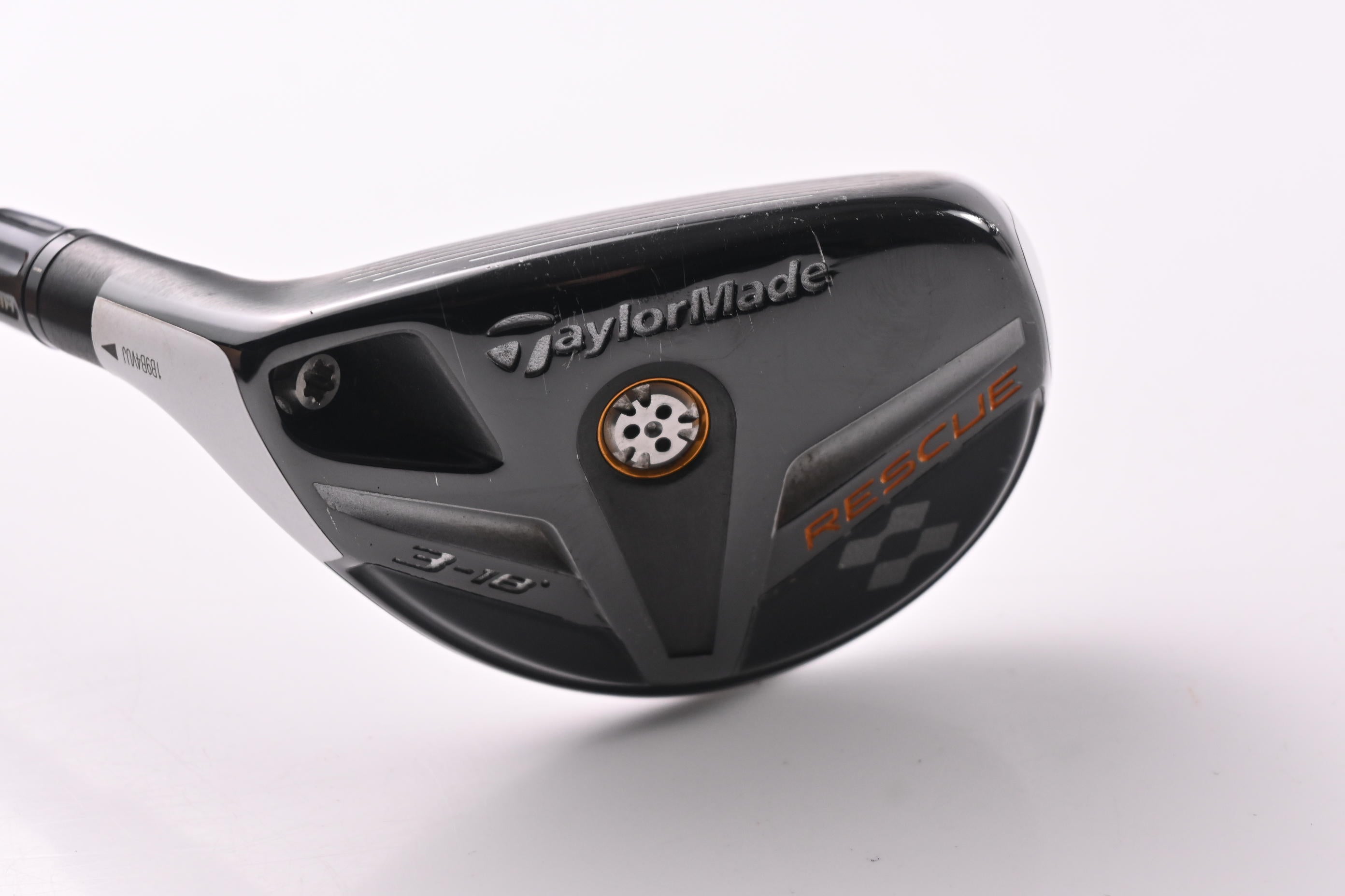 Left Hand Taylormade Rescue 11 #3 Hybrid / 18 Degree / Stiff Flex Aldila RIP 65